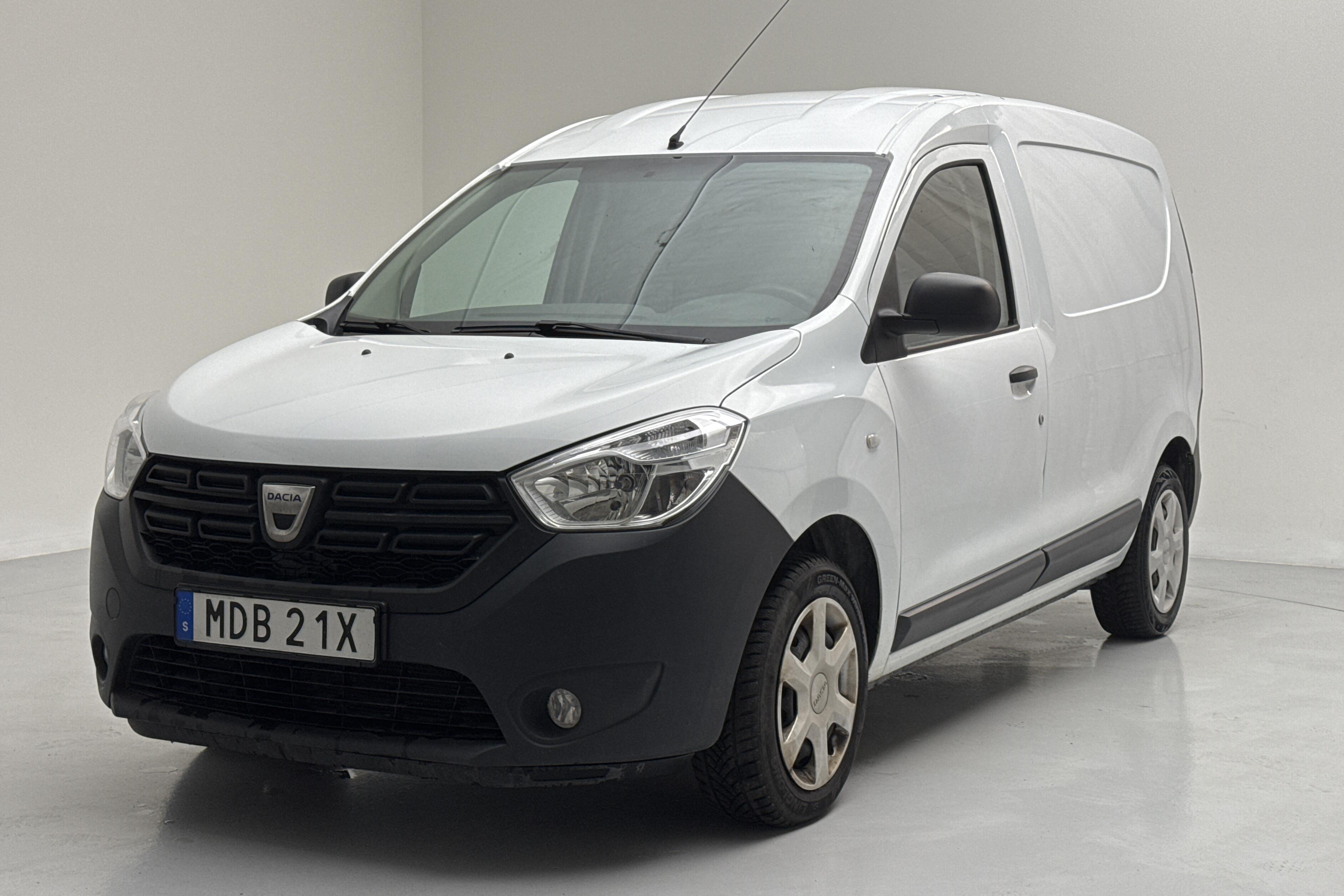 Dacia Dokker Van 1.5 Blue dCi (95hk) - 80 830 km - Käsitsi - valge - 2021