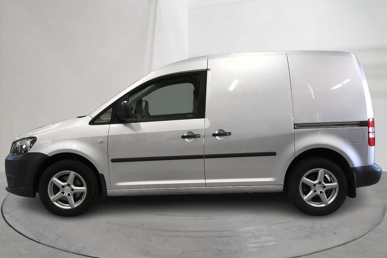 VW Caddy 1.6 TDI Skåp (75hk) - 98 250 km - Manual - silver - 2011