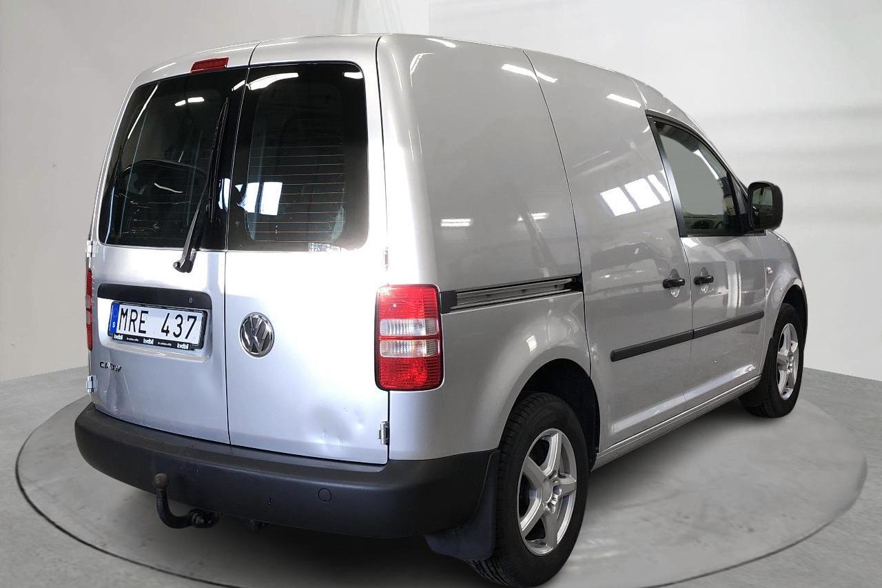 VW Caddy 1.6 TDI Skåp (75hk) - 98 250 km - Manual - silver - 2011