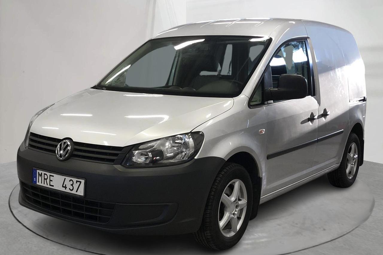 VW Caddy 1.6 TDI Skåp (75hk) - 98 250 km - Manual - silver - 2011