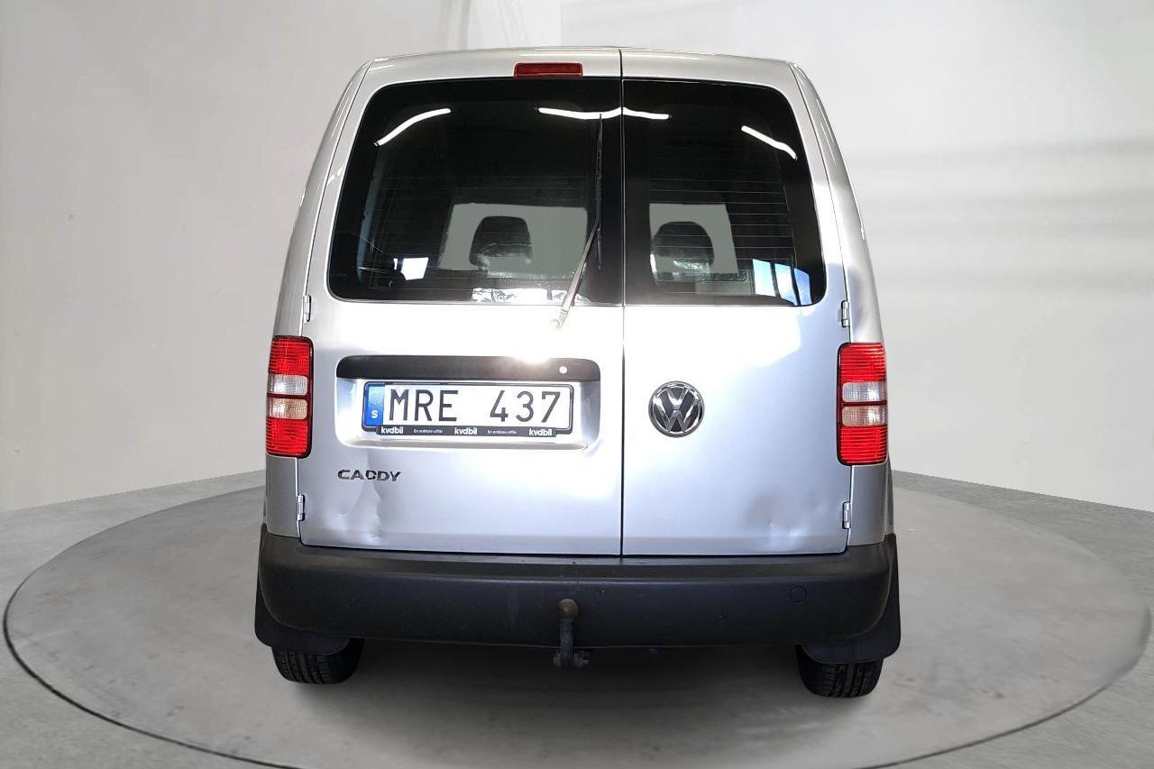 VW Caddy 1.6 TDI Skåp (75hk) - 98 250 km - Manual - silver - 2011