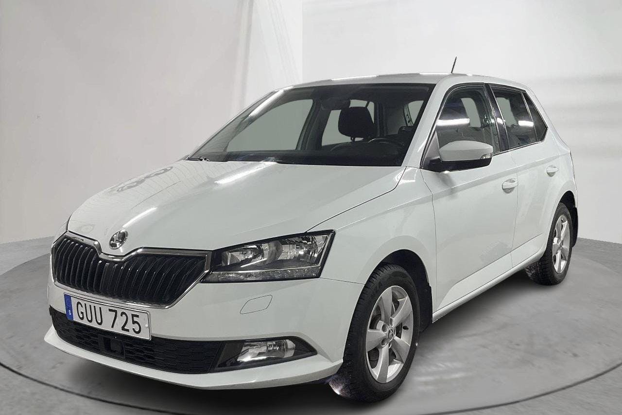 Skoda Fabia 1.0 TSI 5dr (95hk) - 4 300 mil - Manuell - vit - 2019