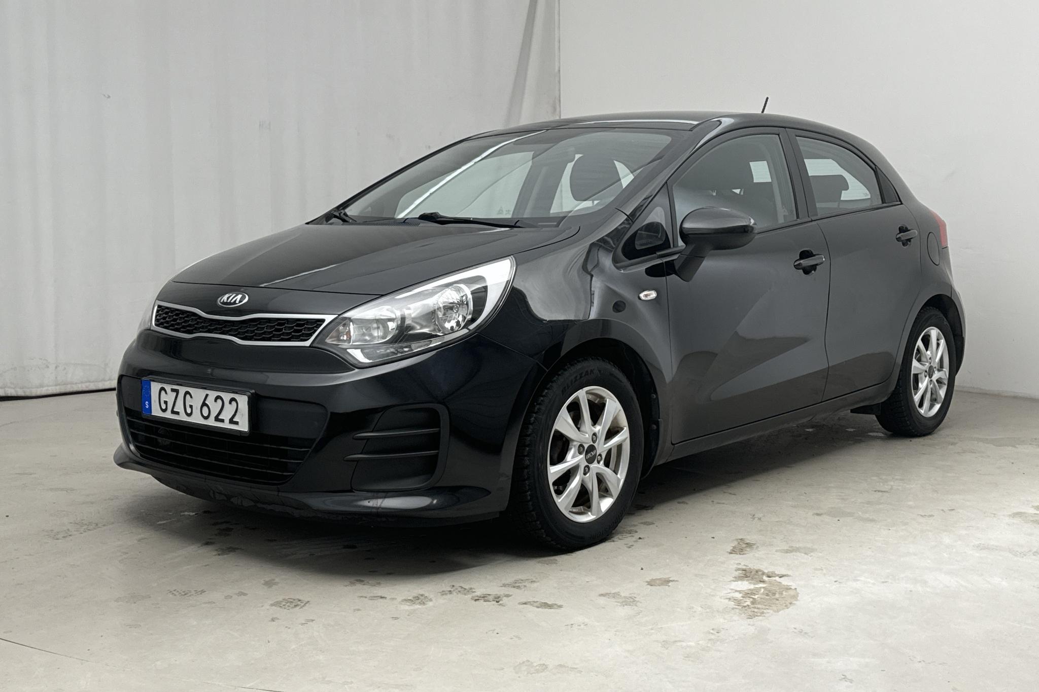 KIA Rio 1.2 (85hk) - 163 010 km - Manualna - czarny - 2016