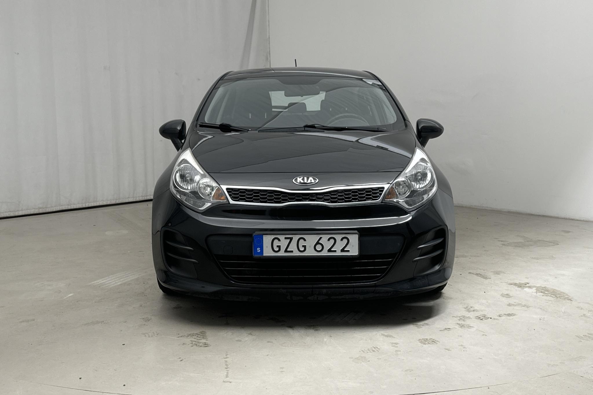 KIA Rio 1.2 (85hk) - 163 010 km - Manualna - czarny - 2016