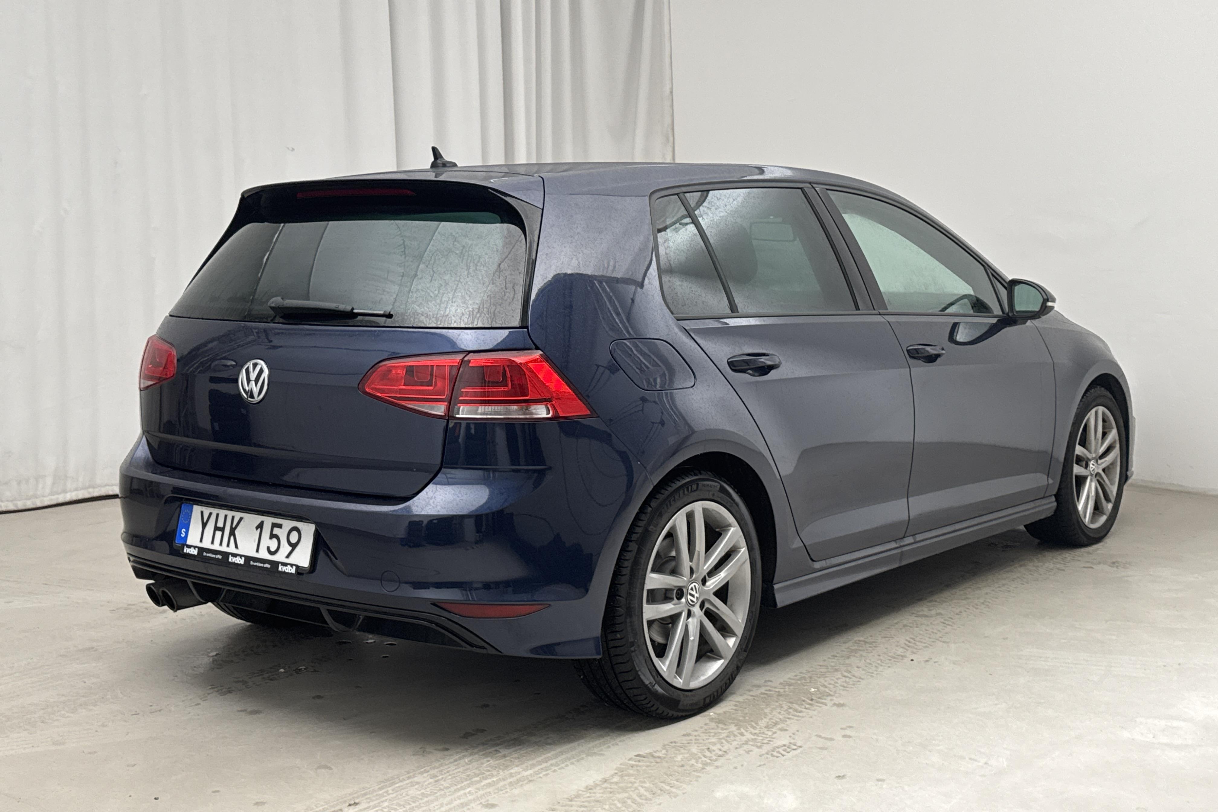 VW Golf VII 1.4 TSI 5dr (150hk) - 75 100 km - Automatic - Dark Blue - 2017