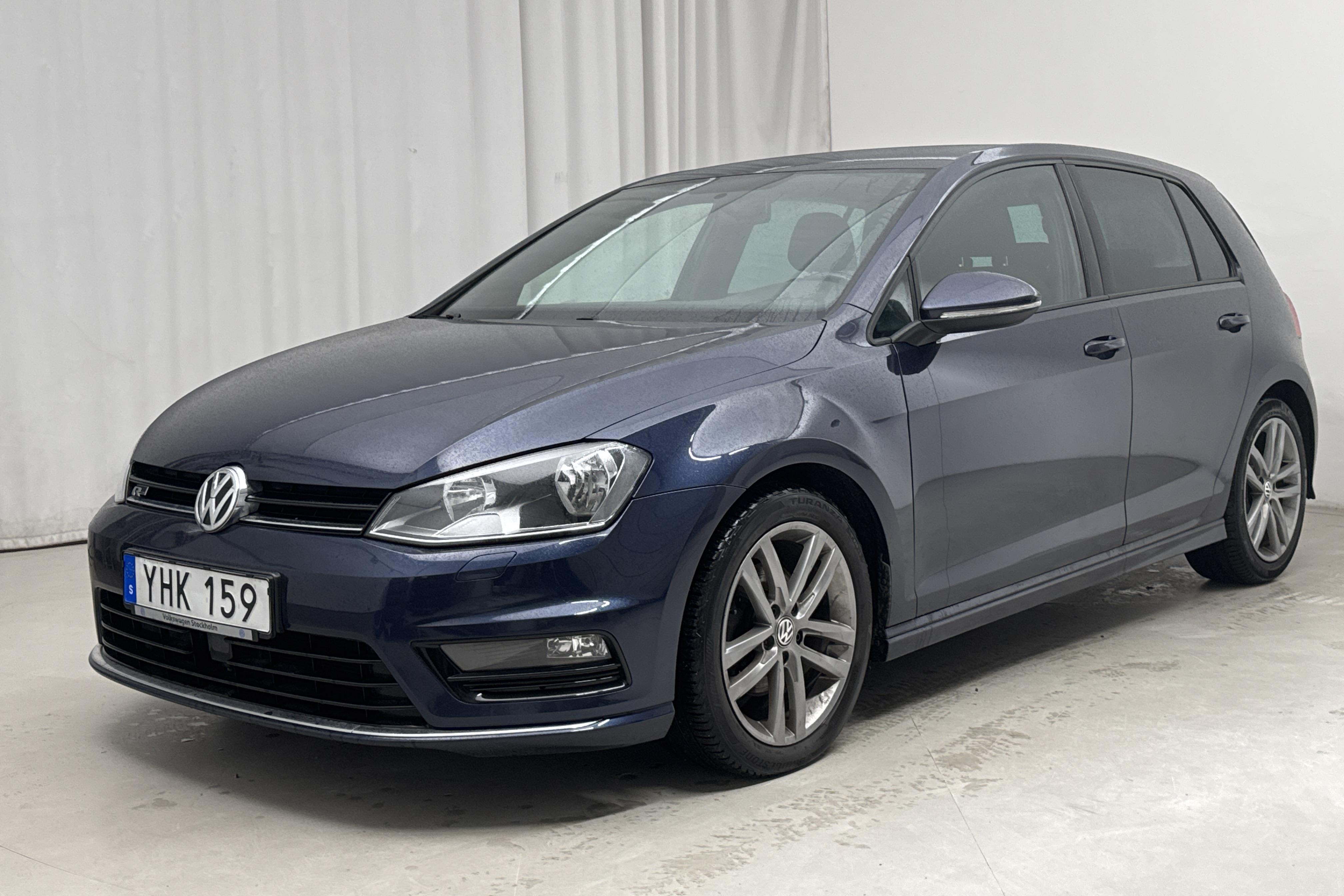 VW Golf VII 1.4 TSI 5dr (150hk) - 75 100 km - Automatic - Dark Blue - 2017