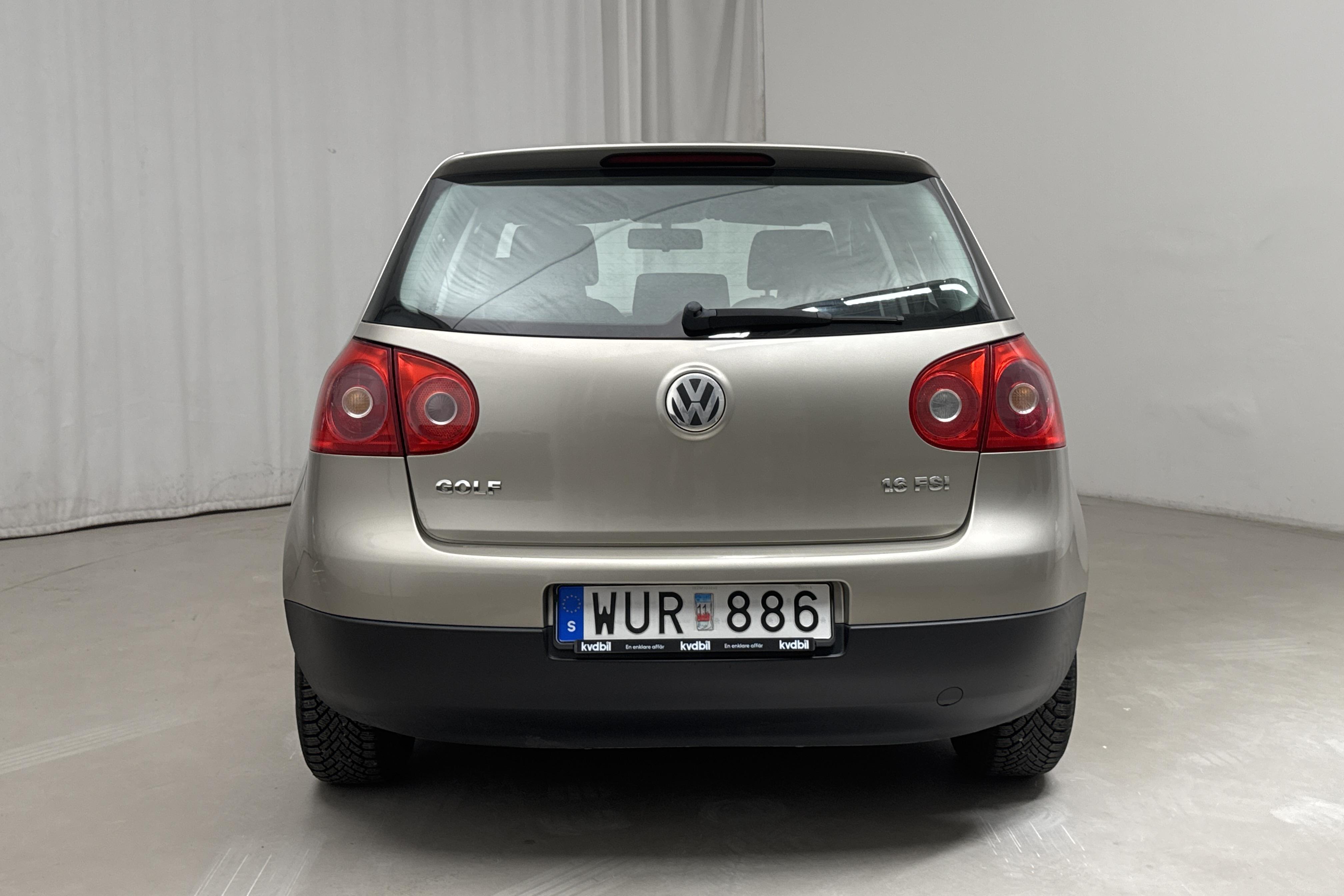 VW Golf A5 1.6 FSI 5dr (115hk) - 98 700 km - Automatic - Light Brown - 2005