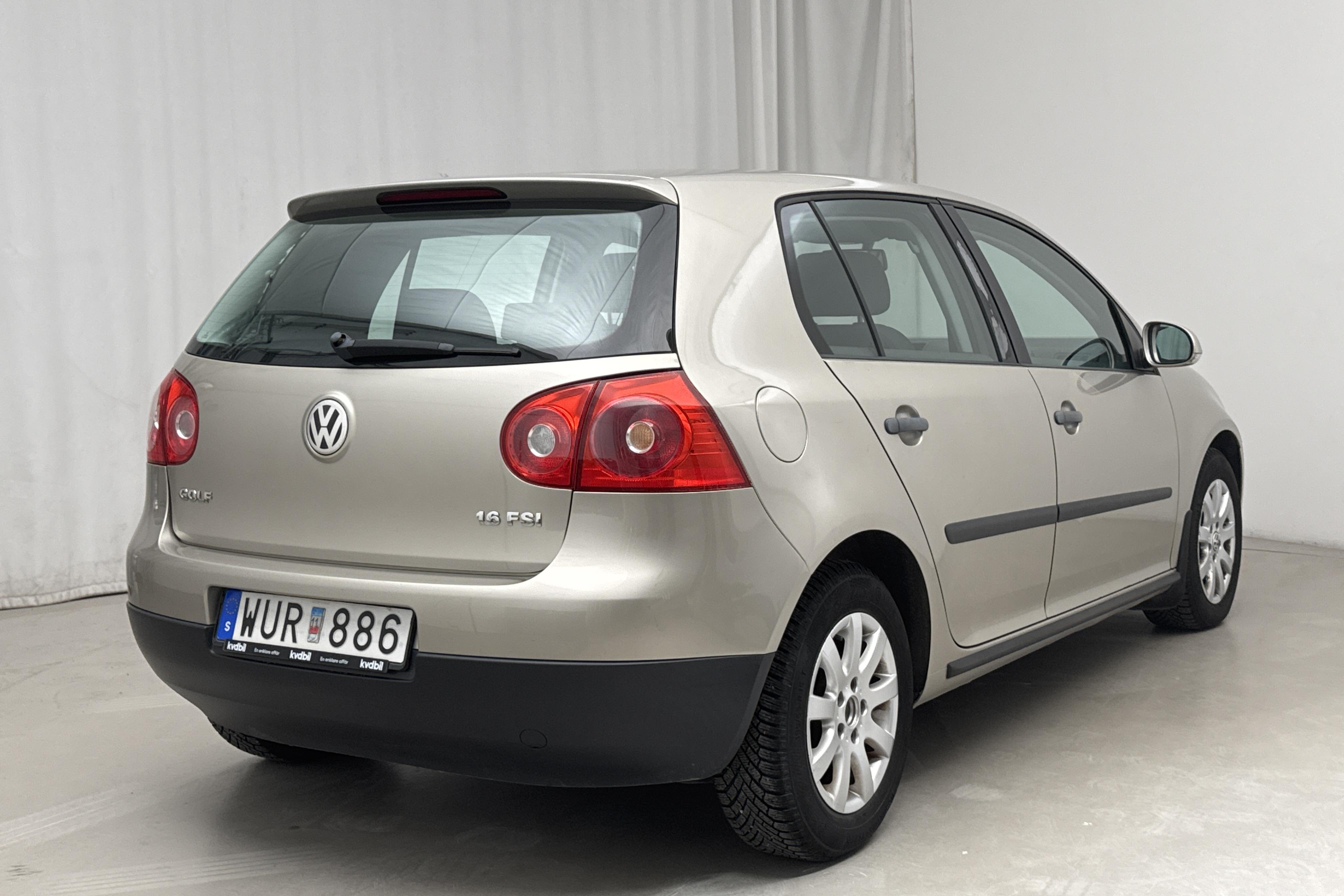 VW Golf A5 1.6 FSI 5dr (115hk) - 98 700 km - Automatic - Light Brown - 2005