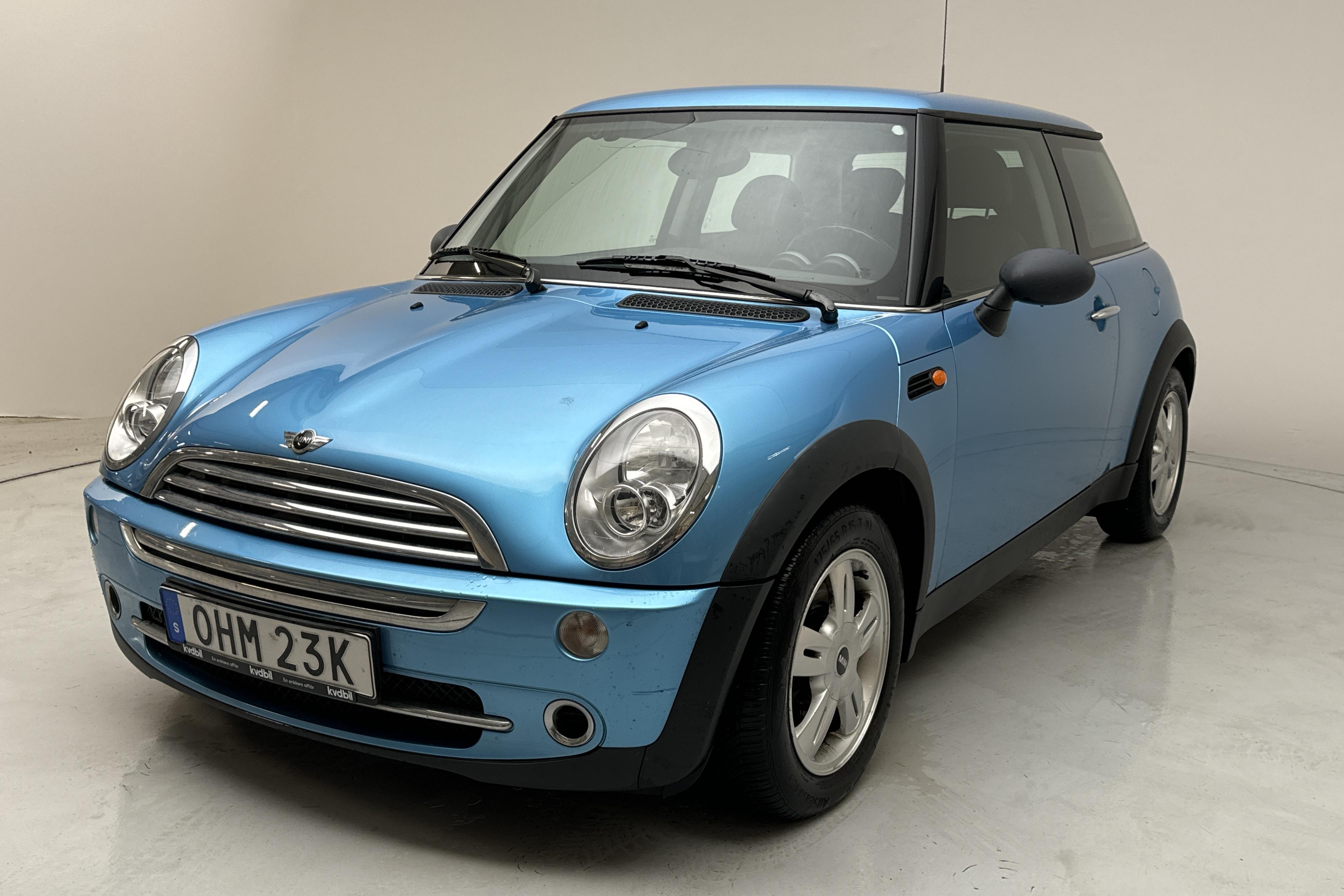 MINI One (90hk) - 69 890 km - Automatyczna - Light Blue - 2005