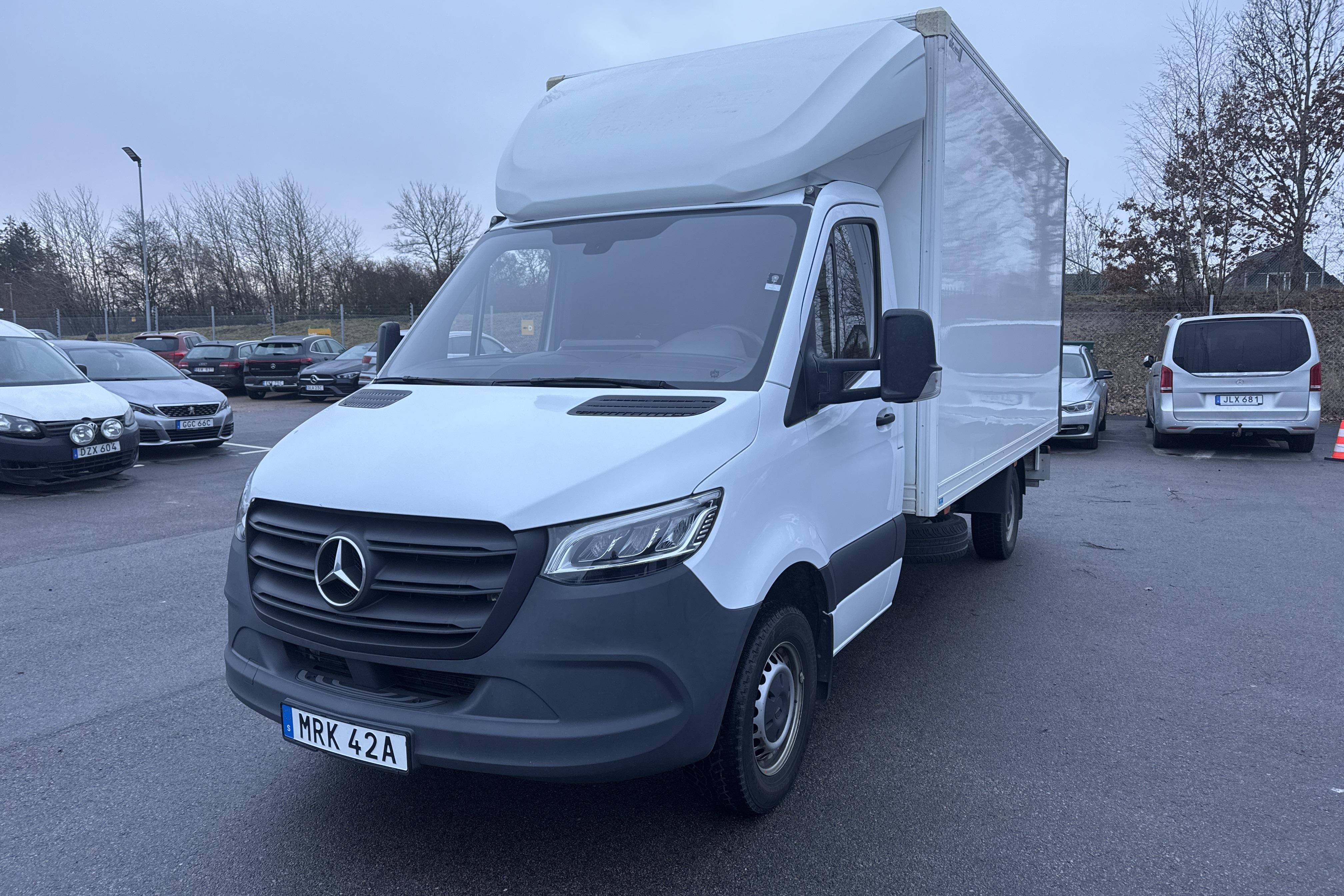 Mercedes Sprinter 317 CDI Volymskåp RWD (170hk) - 88 800 km - Automaattinen - valkoinen - 2022