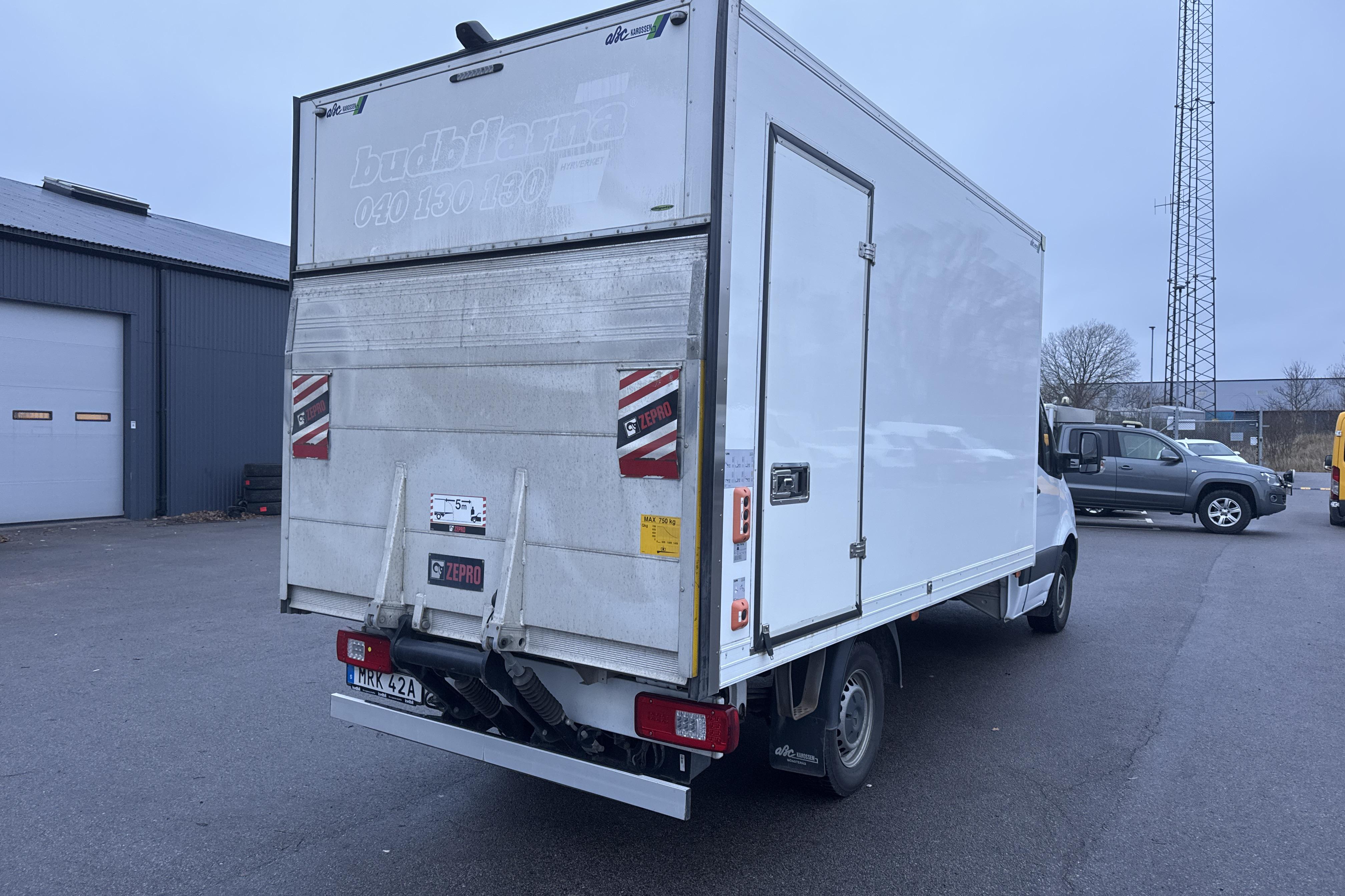 Mercedes Sprinter 317 CDI Volymskåp RWD (170hk) - 88 800 km - Automaattinen - valkoinen - 2022