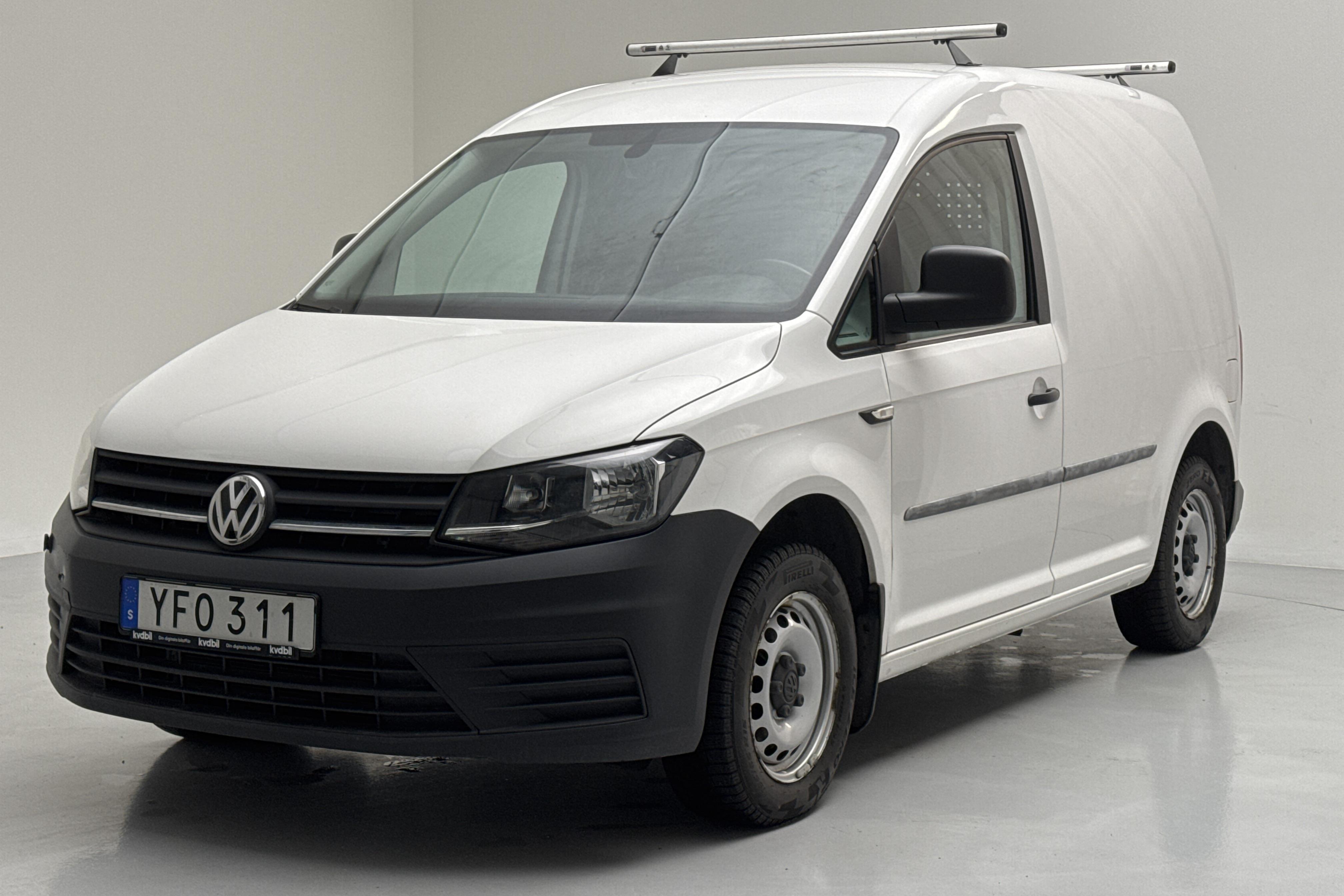 VW Caddy 2.0 TDI Skåp (102hk) - 44 200 km - Manual - white - 2017