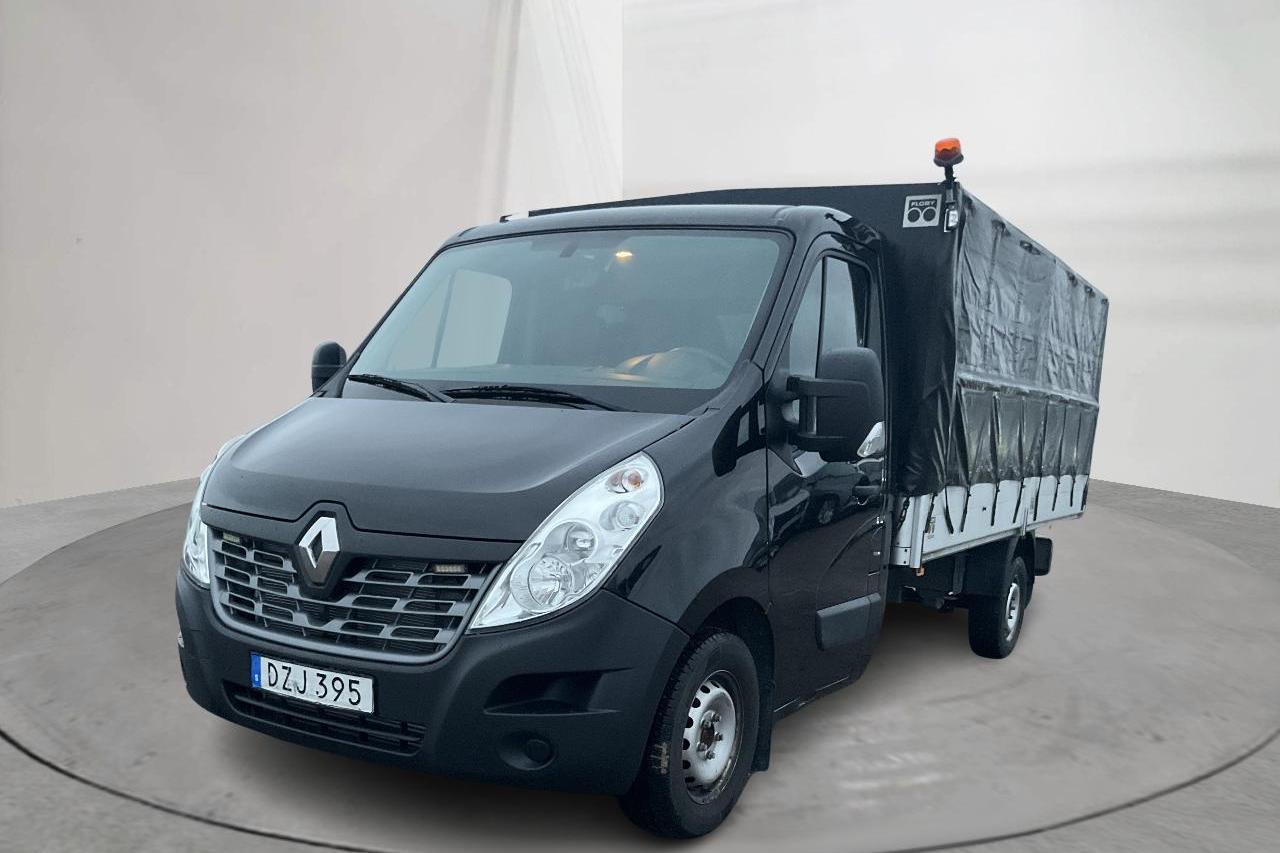 Renault Master 2.3 dCi Pickup/Chassi 2WD (145hk) - 43 700 km - Manual - black - 2018