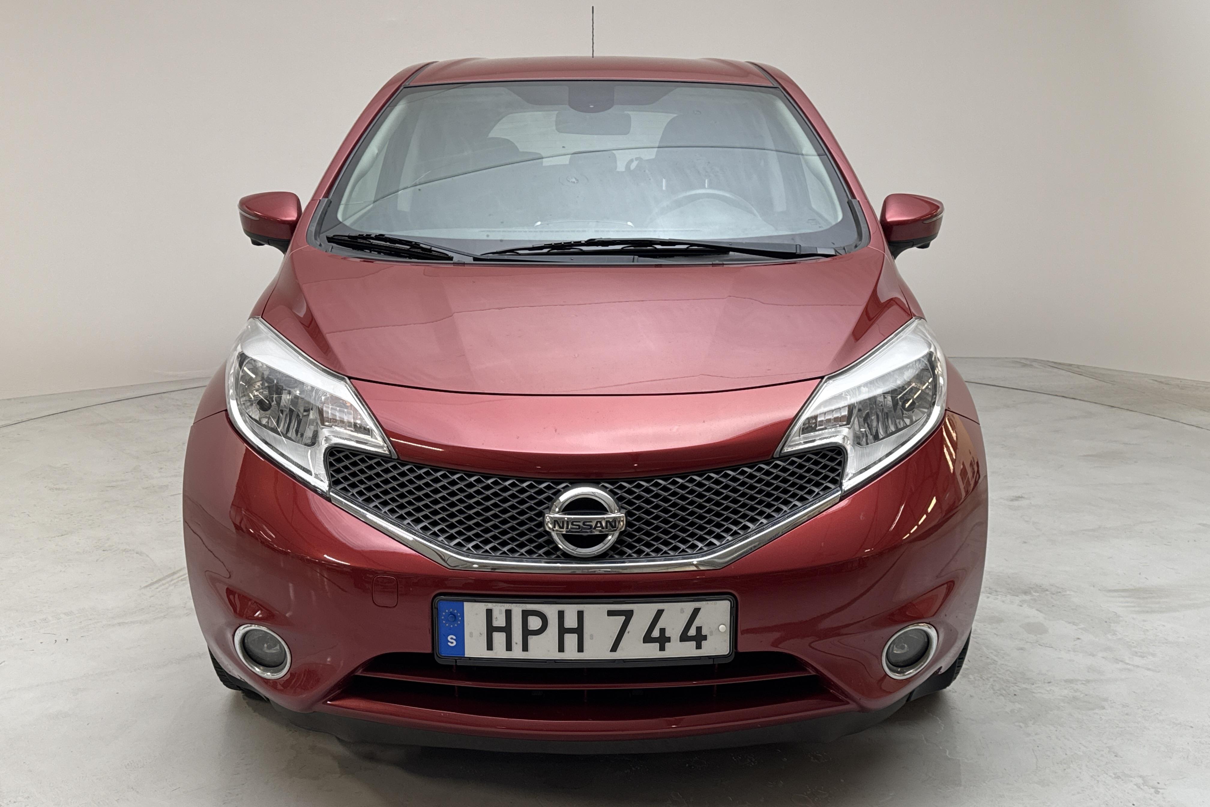 Nissan Note 1.2 DIG-S (98hk) - 113 860 km - Automaattinen - Dark Red - 2014