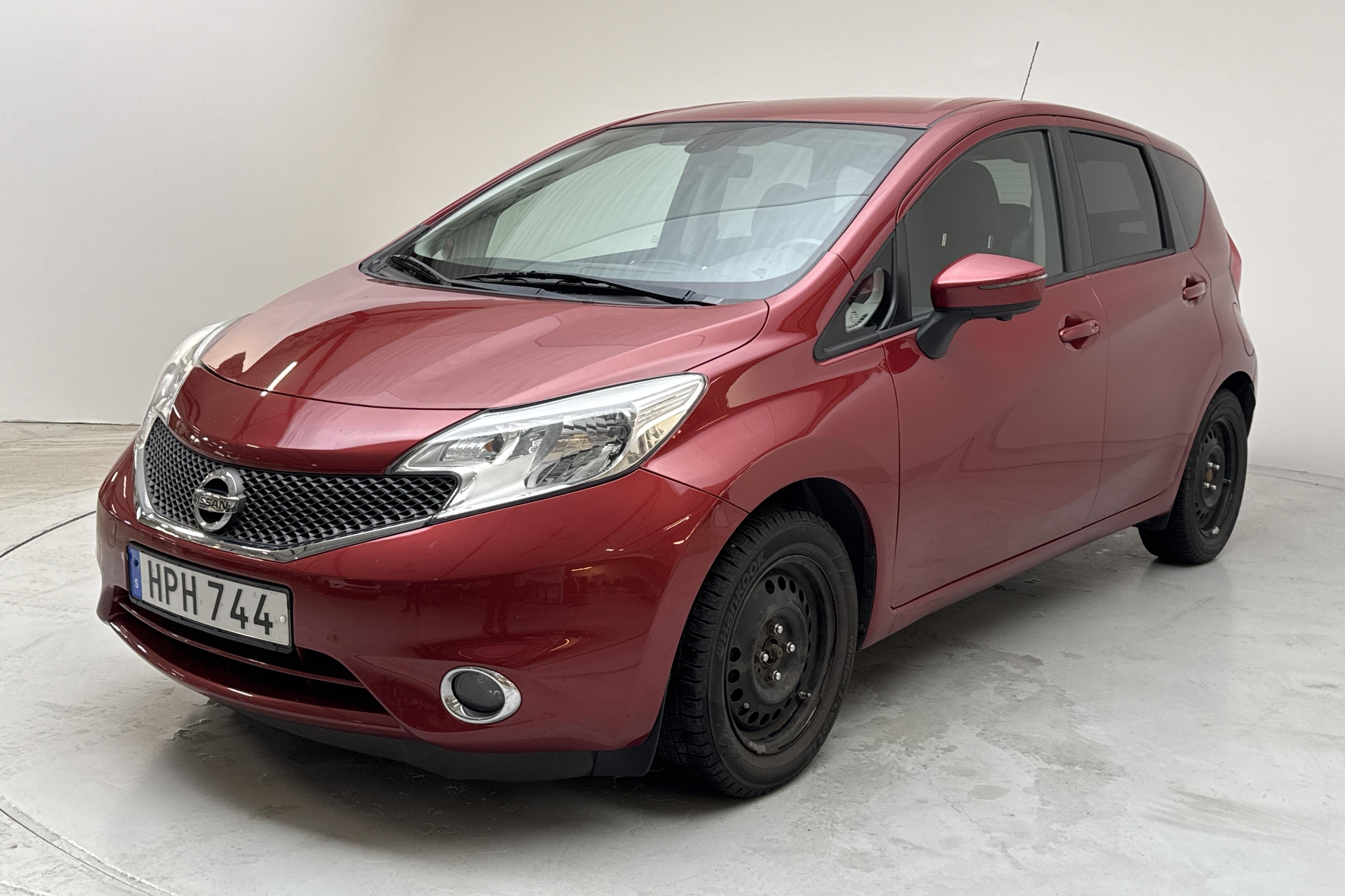 Nissan Note 1.2 DIG-S (98hk) - 113 860 km - Automaattinen - Dark Red - 2014