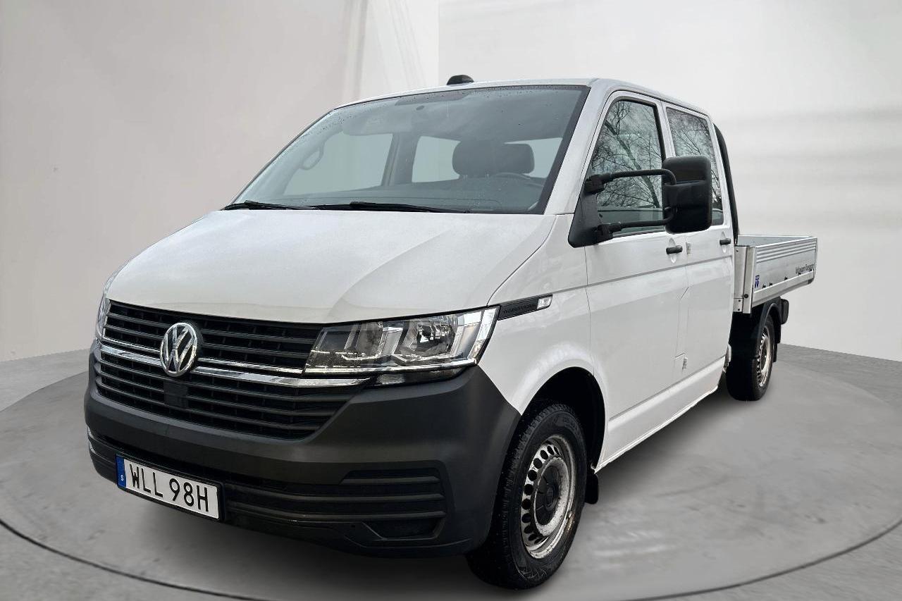 VW Transporter Pickup T6.1 TDI (110hk) - 79 410 km - Manuaalinen - valkoinen - 2020