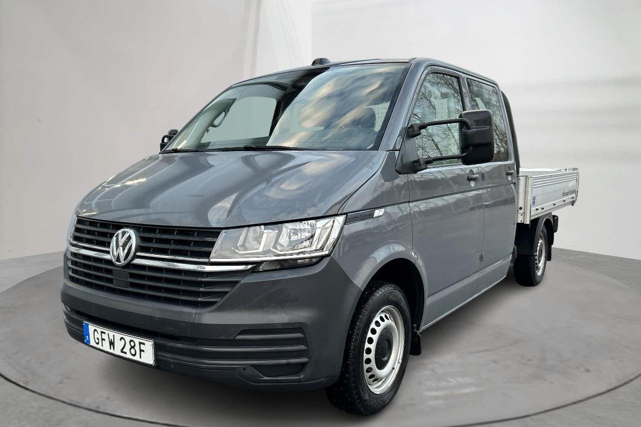 VW Transporter Pickup T6.1 TDI (110hk) - 62 860 km - Manuaalinen - harmaa - 2021