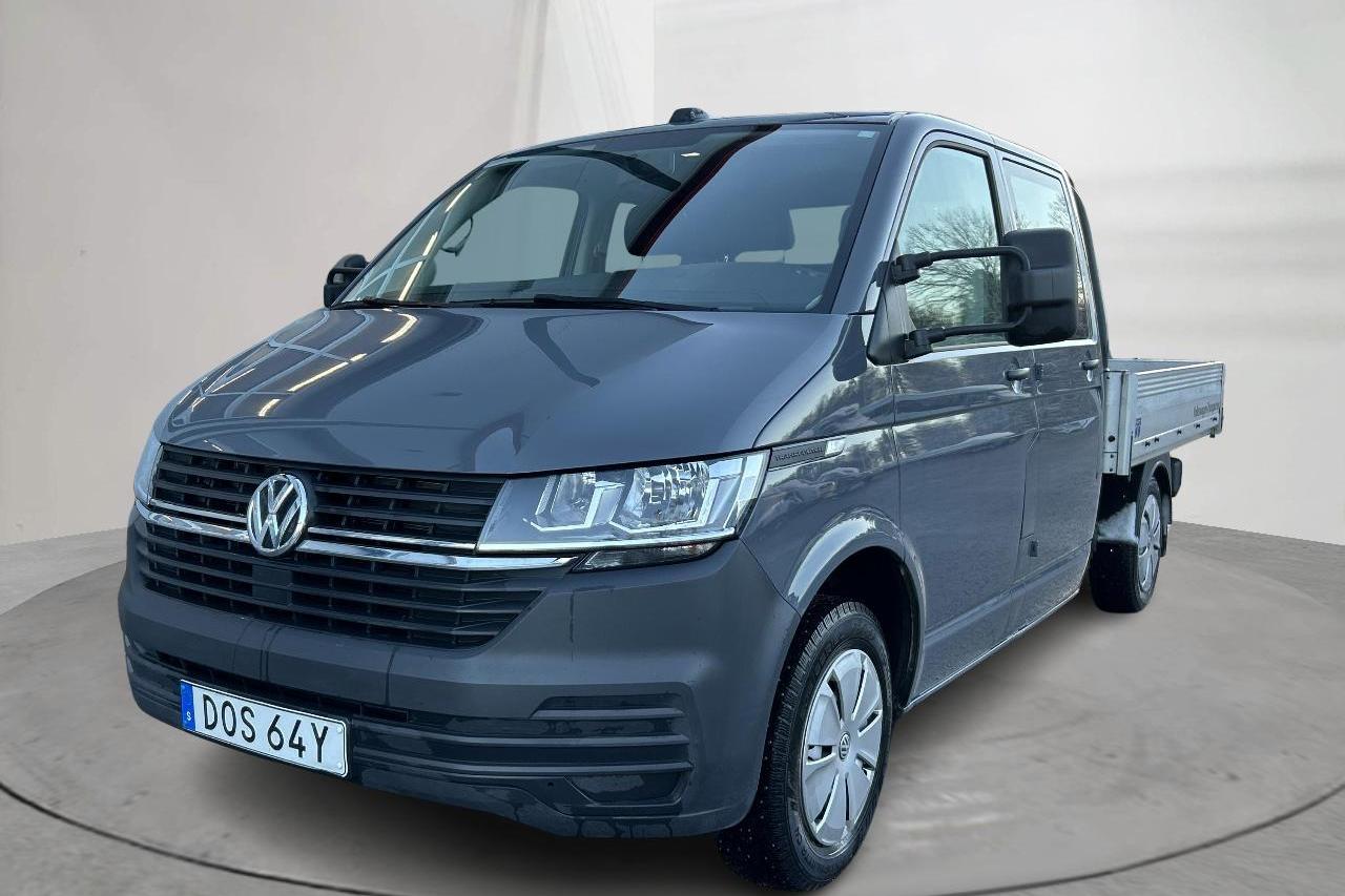 VW Transporter Pickup T6.1 TDI (110hk) - 8 364 mil - Manuell - grå - 2021