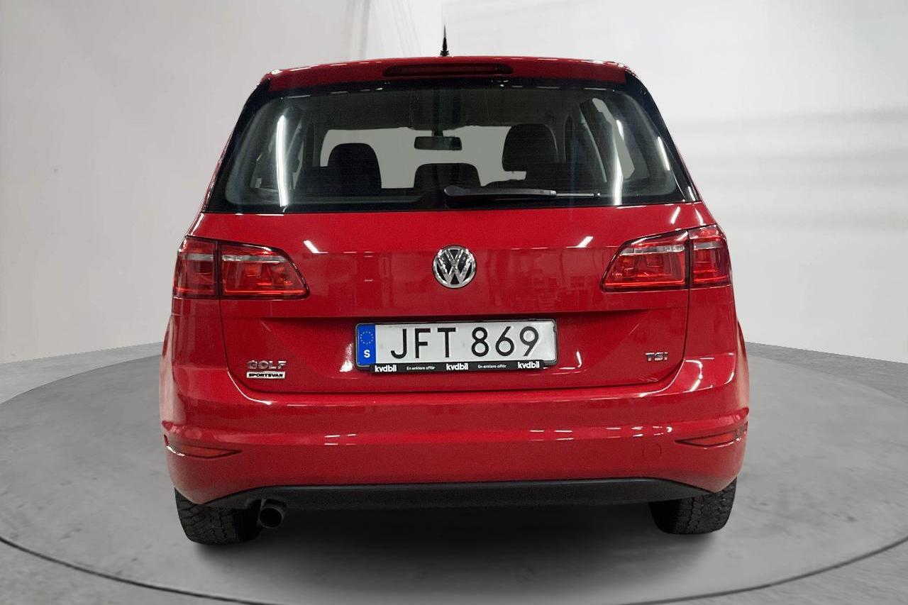 VW Golf VII 1.2 TSI BlueMotion Technology Sportsvan (110hk) - 76 430 km - Käsitsi - punane - 2018