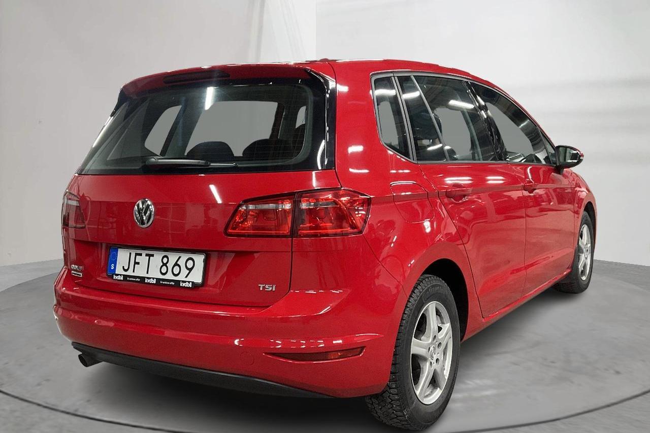 VW Golf VII 1.2 TSI BlueMotion Technology Sportsvan (110hk) - 76 430 km - Käsitsi - punane - 2018