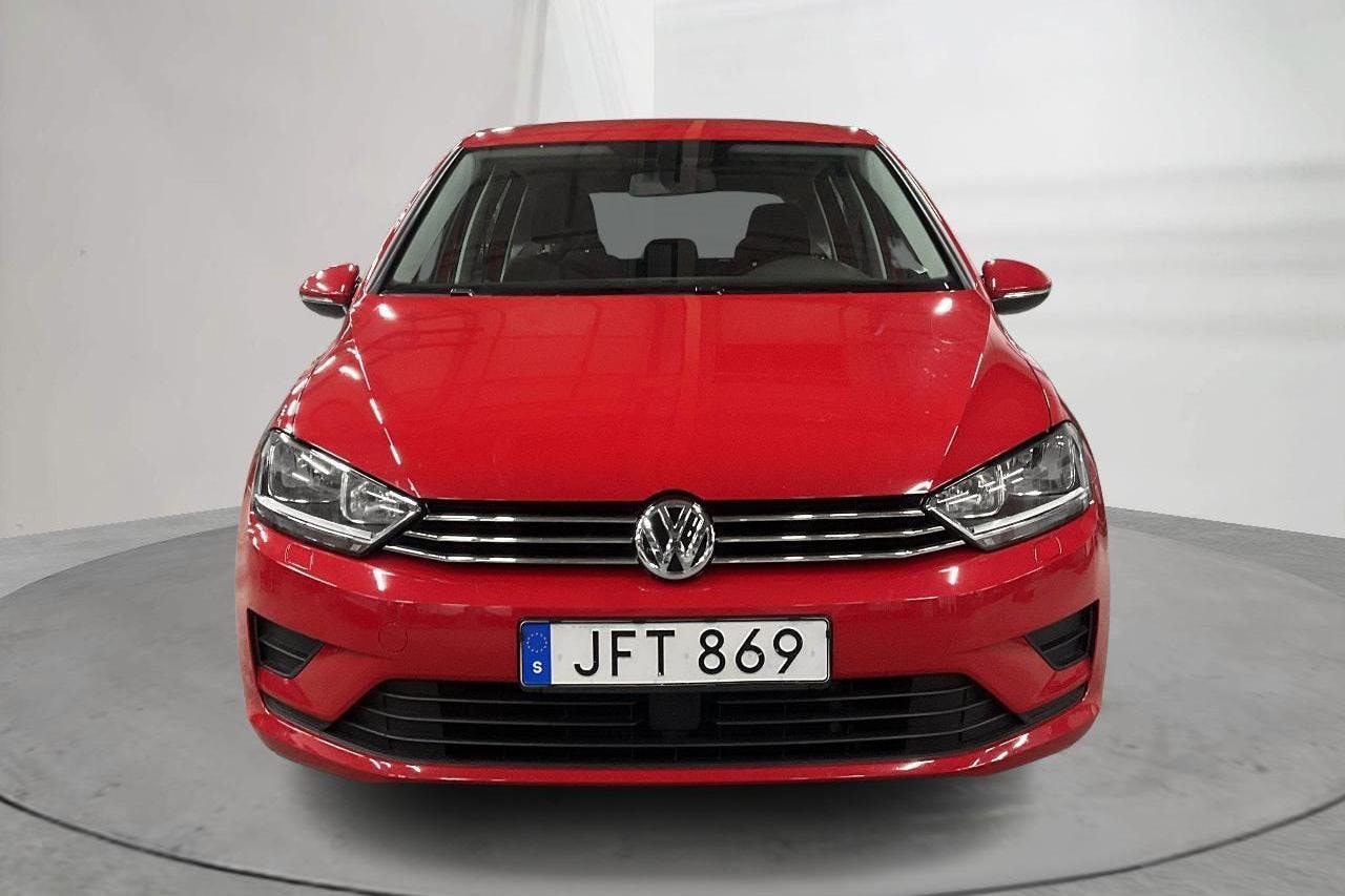 VW Golf VII 1.2 TSI BlueMotion Technology Sportsvan (110hk) - 76 430 km - Käsitsi - punane - 2018