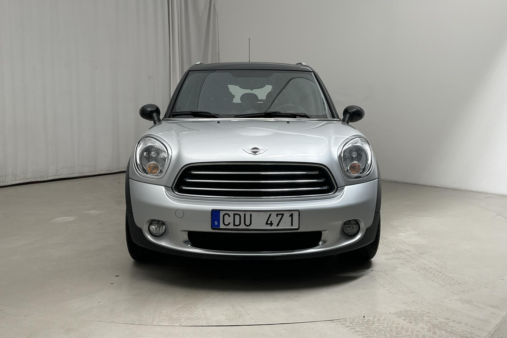 MINI Cooper D 2.0 Countryman (112hk) - 118 950 km - Automatic - silver - 2012