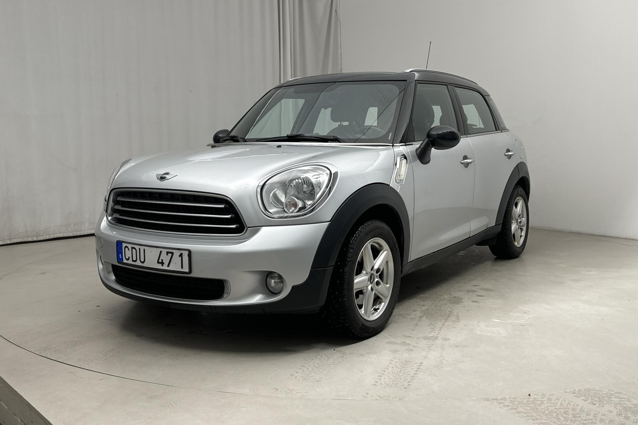 MINI Cooper D 2.0 Countryman (112hk) - 118 950 km - Automatic - silver - 2012