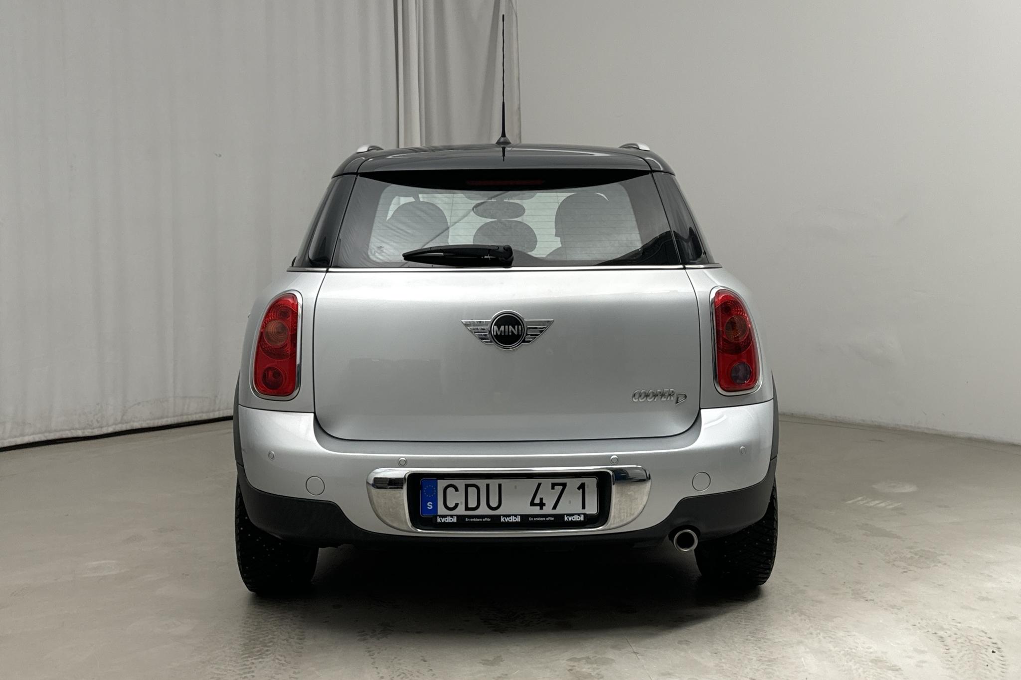 MINI Cooper D 2.0 Countryman (112hk) - 118 950 km - Automatic - silver - 2012