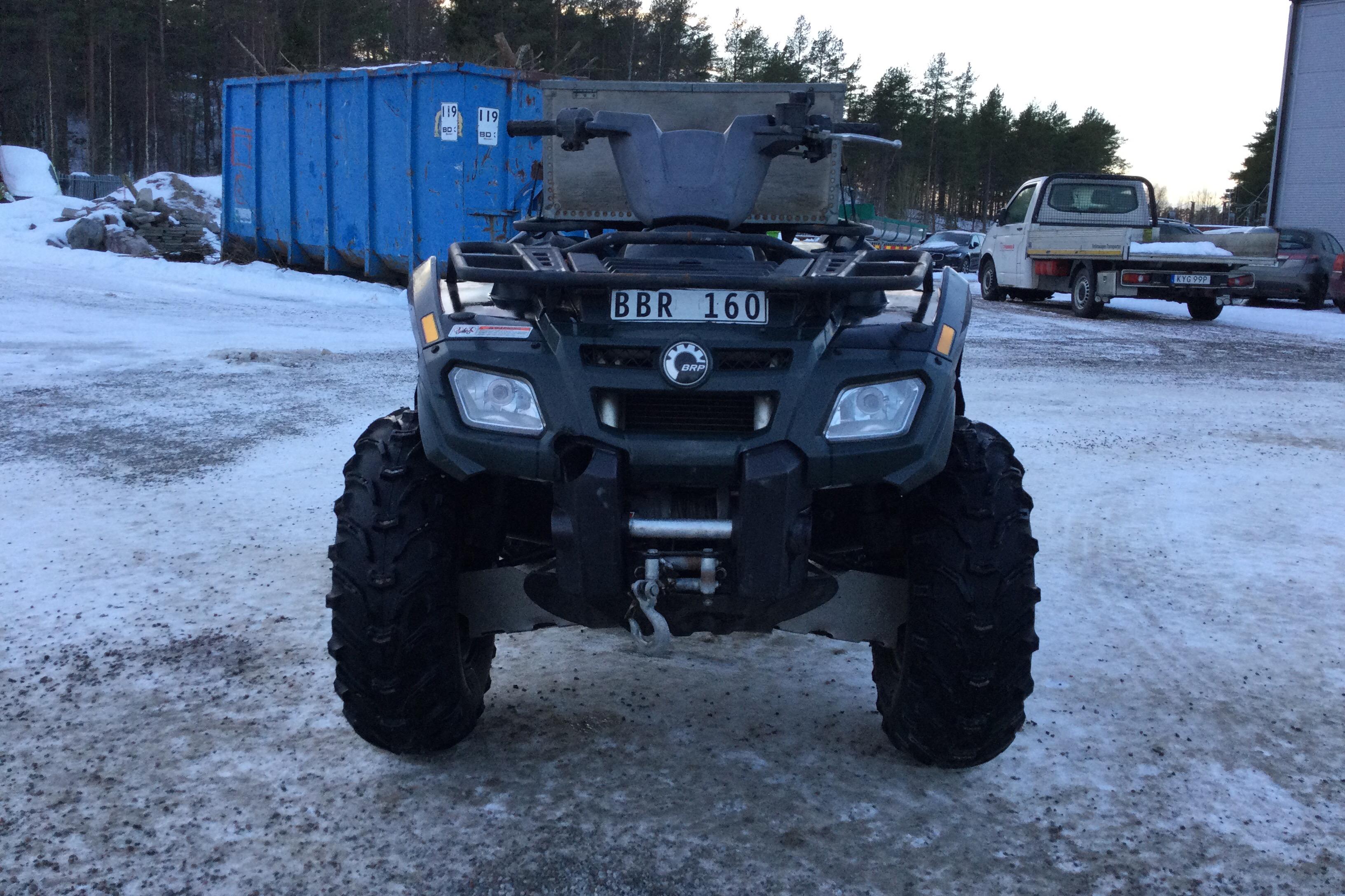 BOMBARDIER OUTLANDER 400 HO 4X4 ATV (Rep.Objekt) - 4 090 km - Manuaalinen - vihreä - 2006