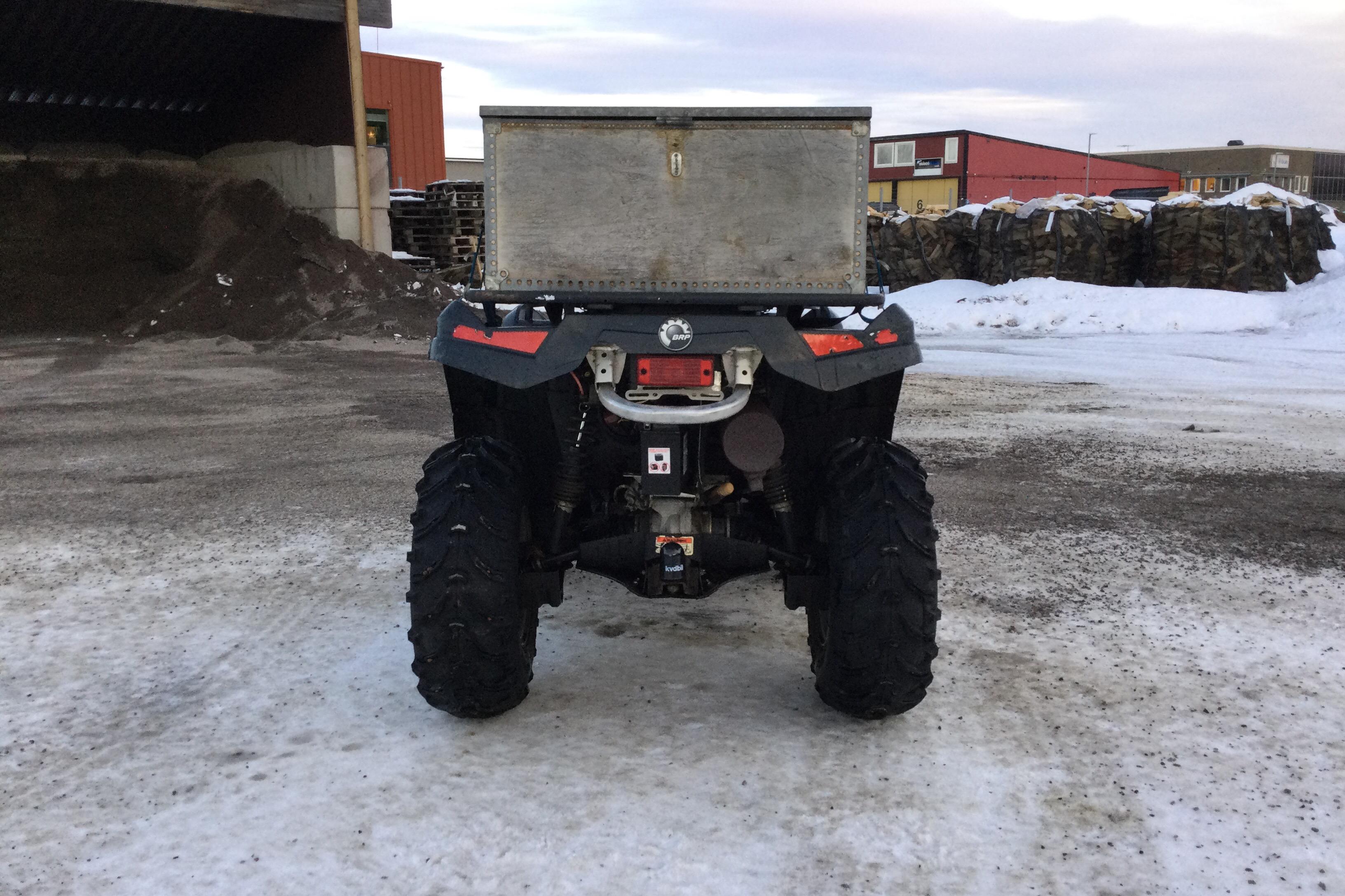 BOMBARDIER OUTLANDER 400 HO 4X4 ATV (Rep.Objekt) - 4 090 km - Manuaalinen - vihreä - 2006