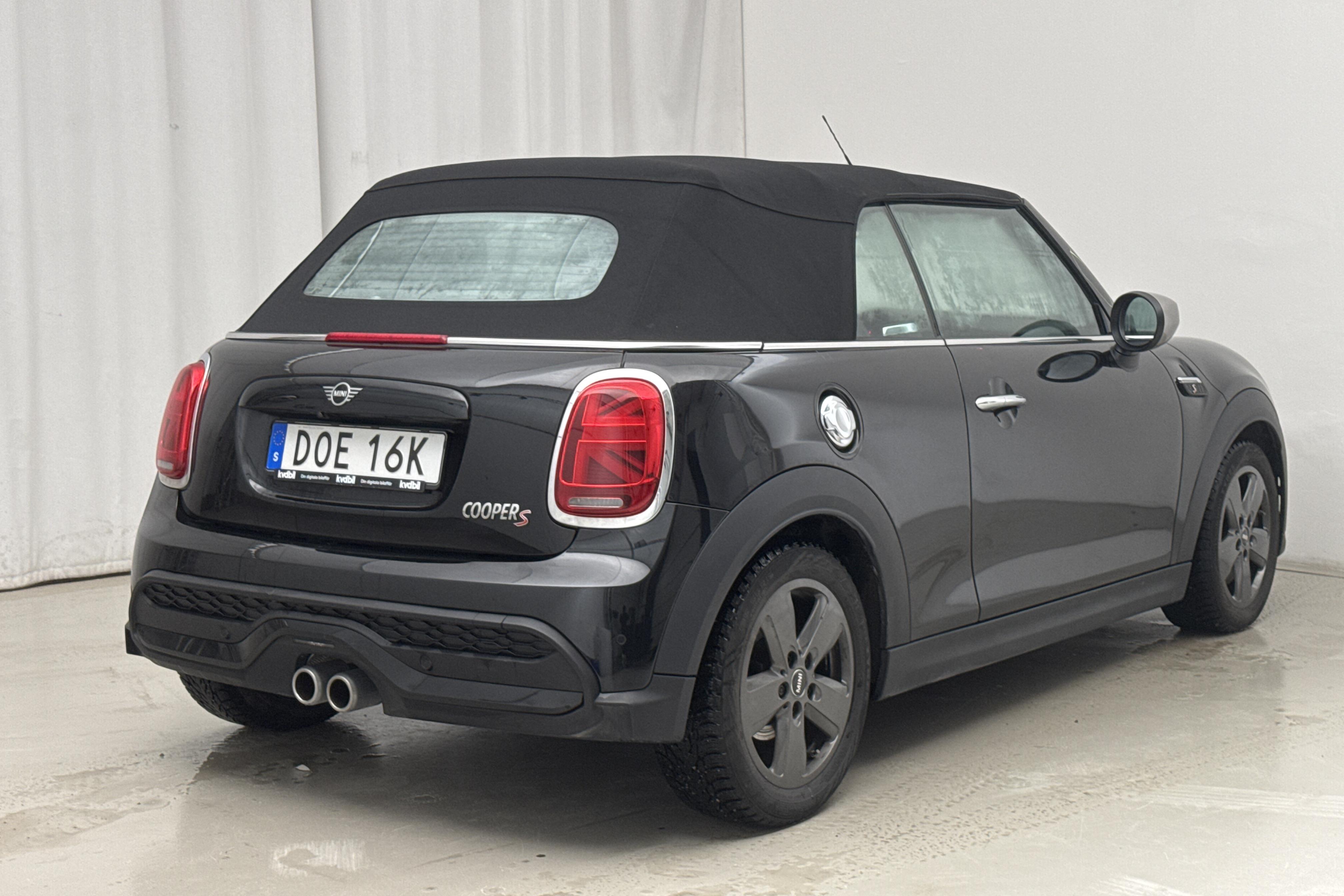 MINI Cooper S Cabriolet, F57 LCI (178hk) - 2 300 mil - Manuell - svart - 2022