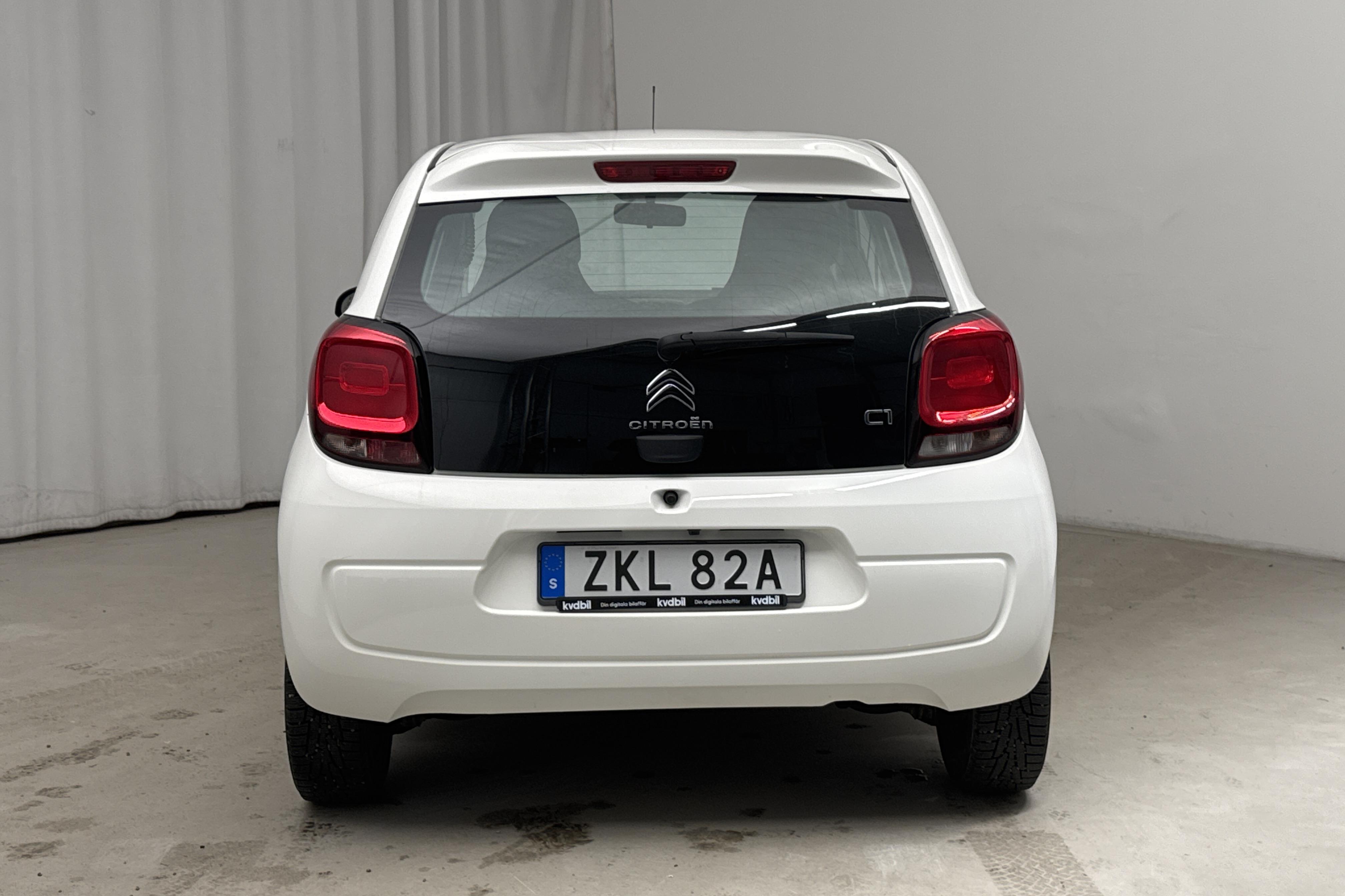 Citroen C1 1.0 VTi 5dr (72hk) - 45 300 km - Manuaalinen - valkoinen - 2020