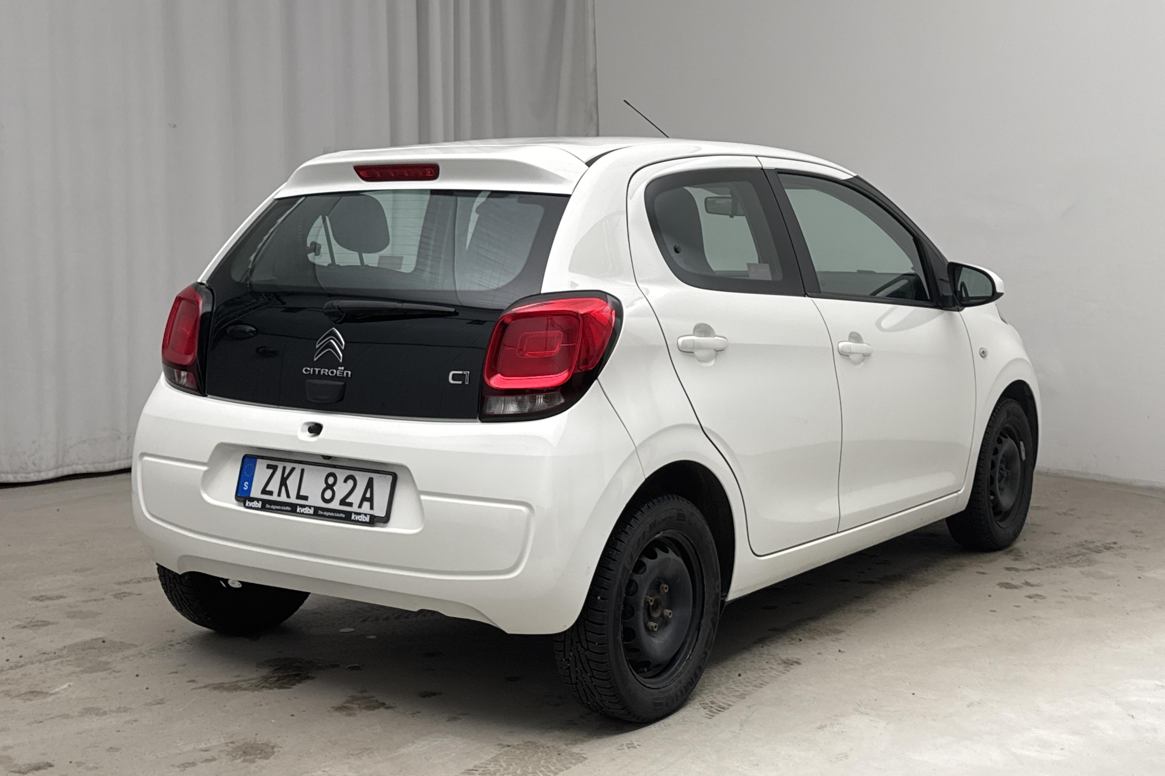 Citroen C1 1.0 VTi 5dr (72hk) - 45 300 km - Manuaalinen - valkoinen - 2020