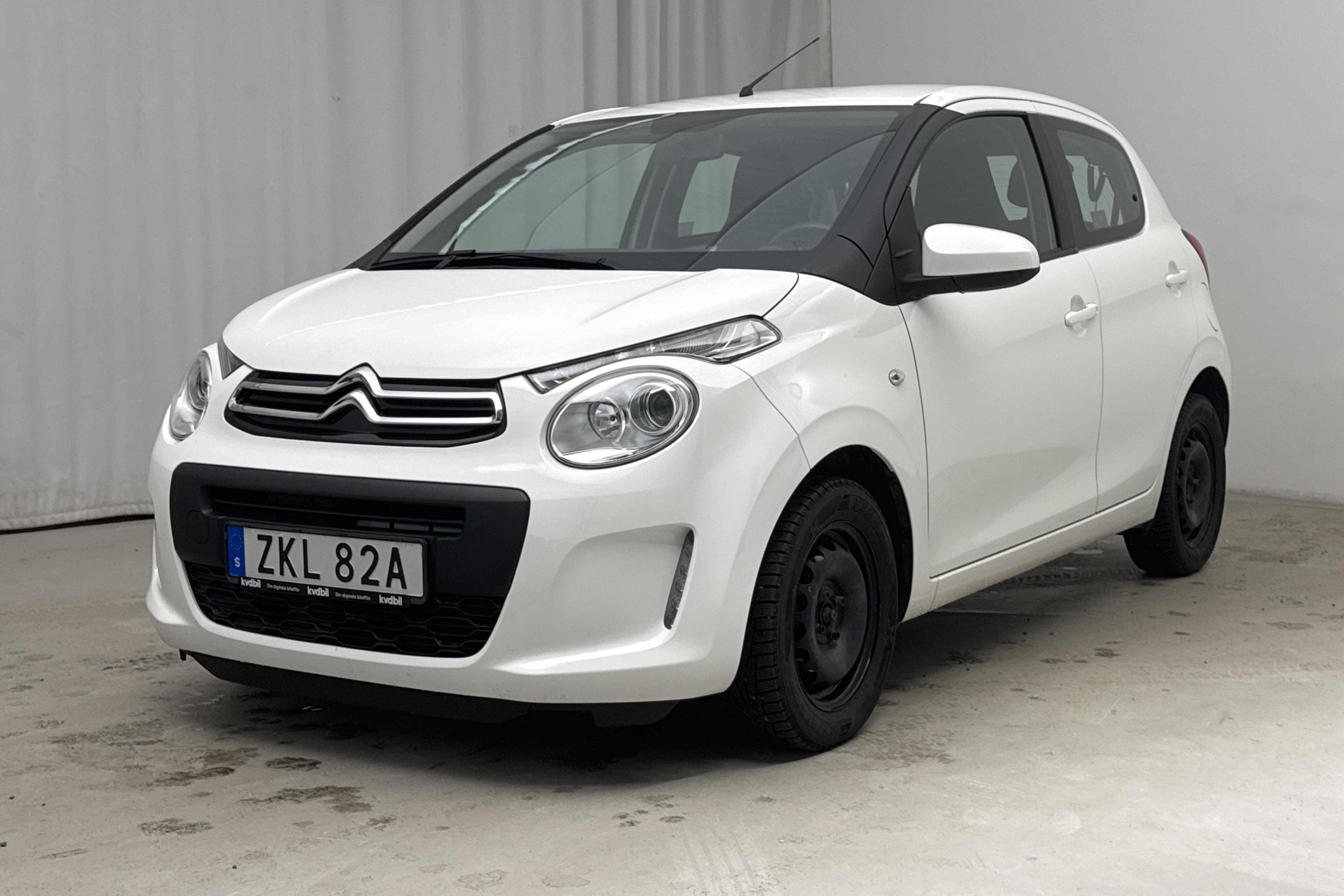 Citroen C1 1.0 VTi 5dr (72hk) - 45 300 km - Manuaalinen - valkoinen - 2020