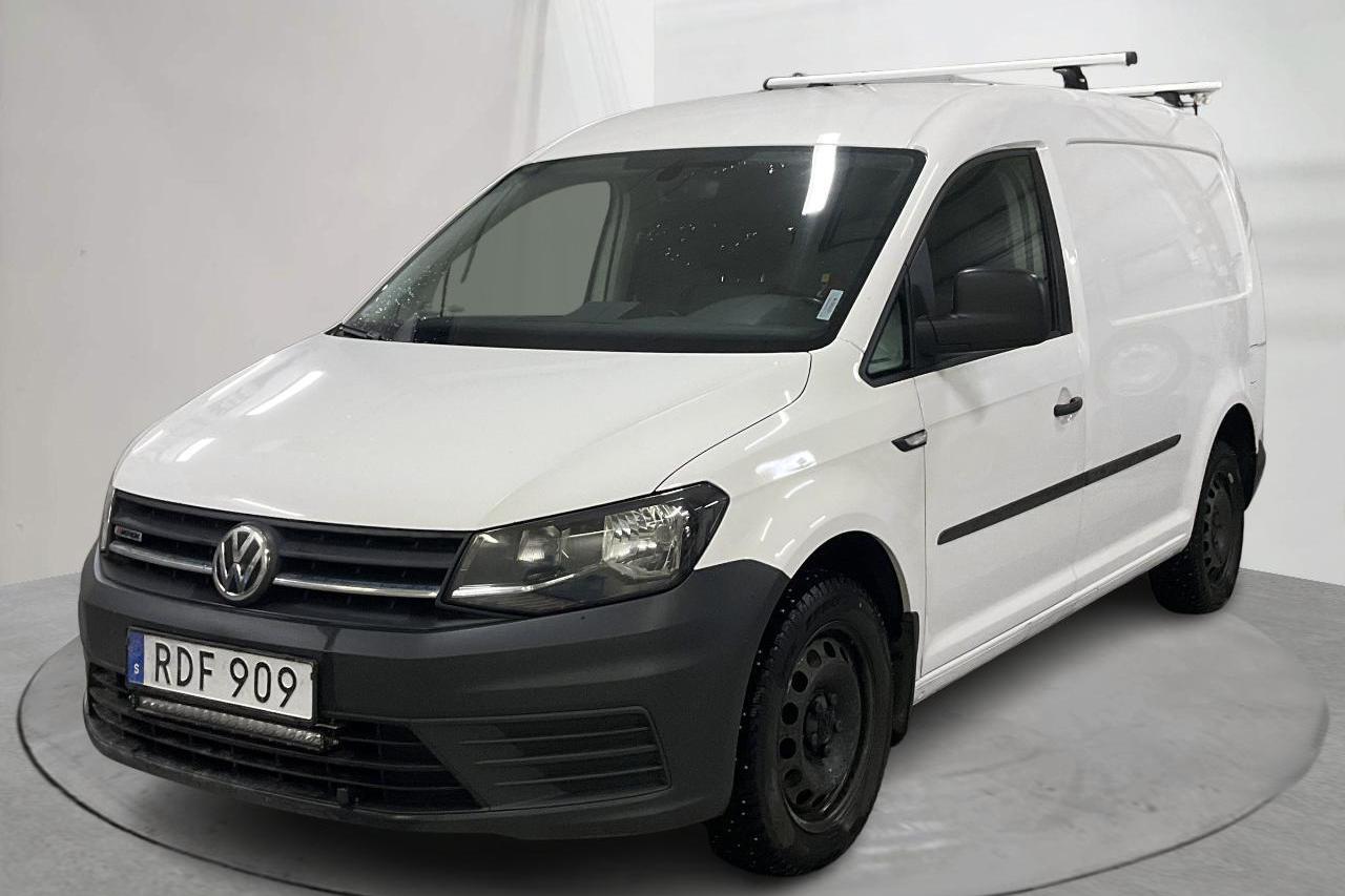 VW Caddy 2.0 TDI Maxi Skåp 4MOTION (122hk) - 12 690 mil - Manuell - vit - 2017