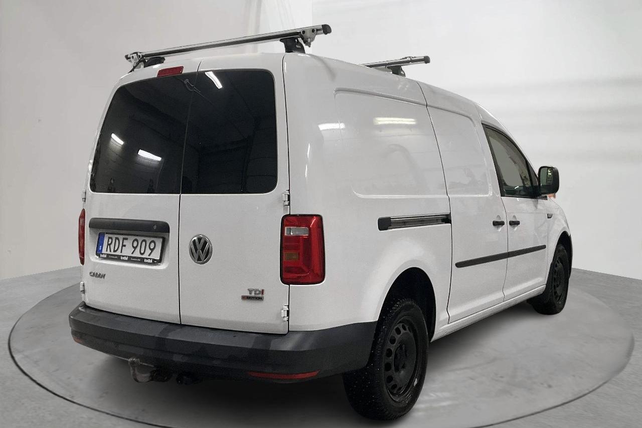 VW Caddy 2.0 TDI Maxi Skåp 4MOTION (122hk) - 12 690 mil - Manuell - vit - 2017