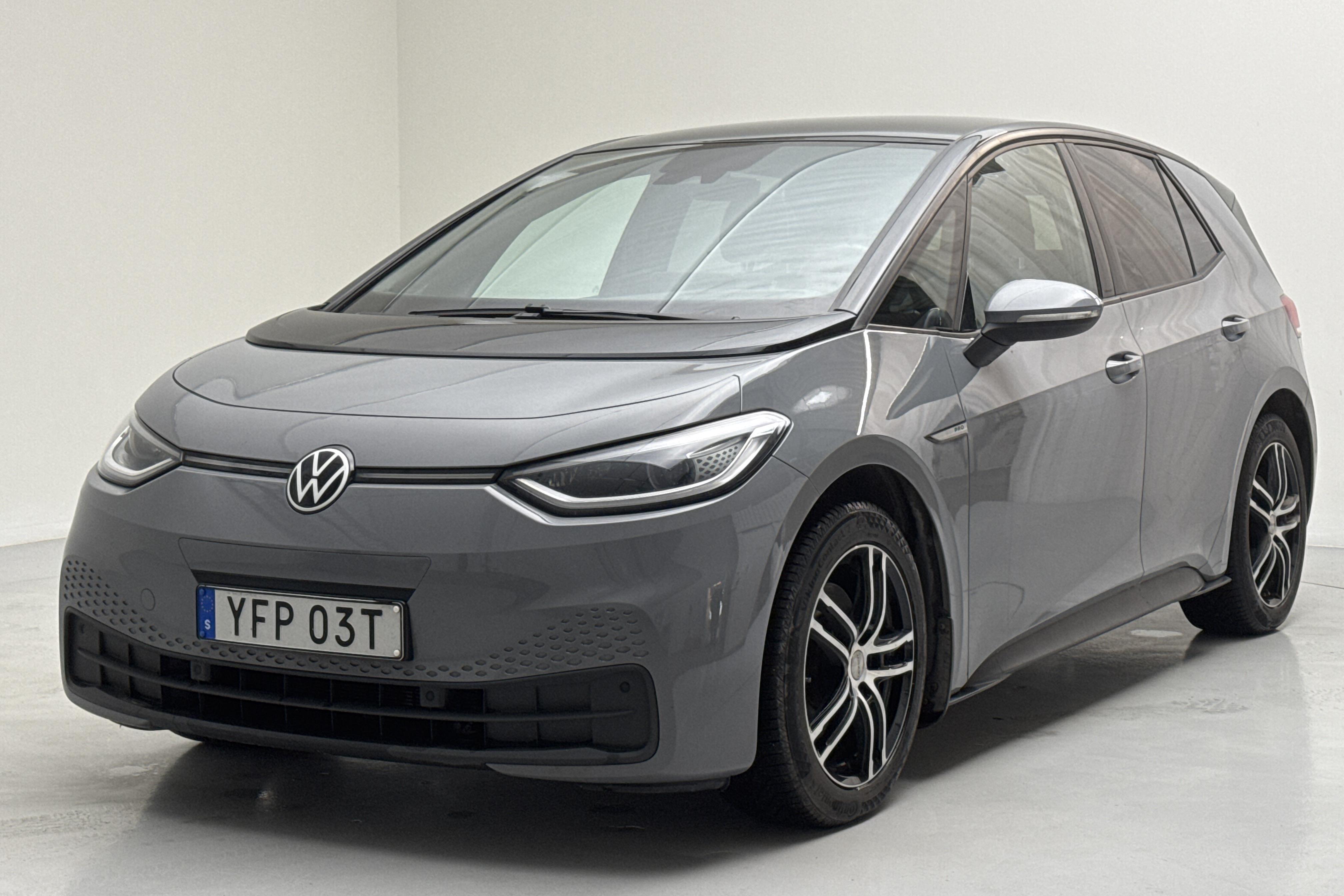 VW ID.3 58kWh (204hk) - 117 390 km - Automatic - gray - 2021