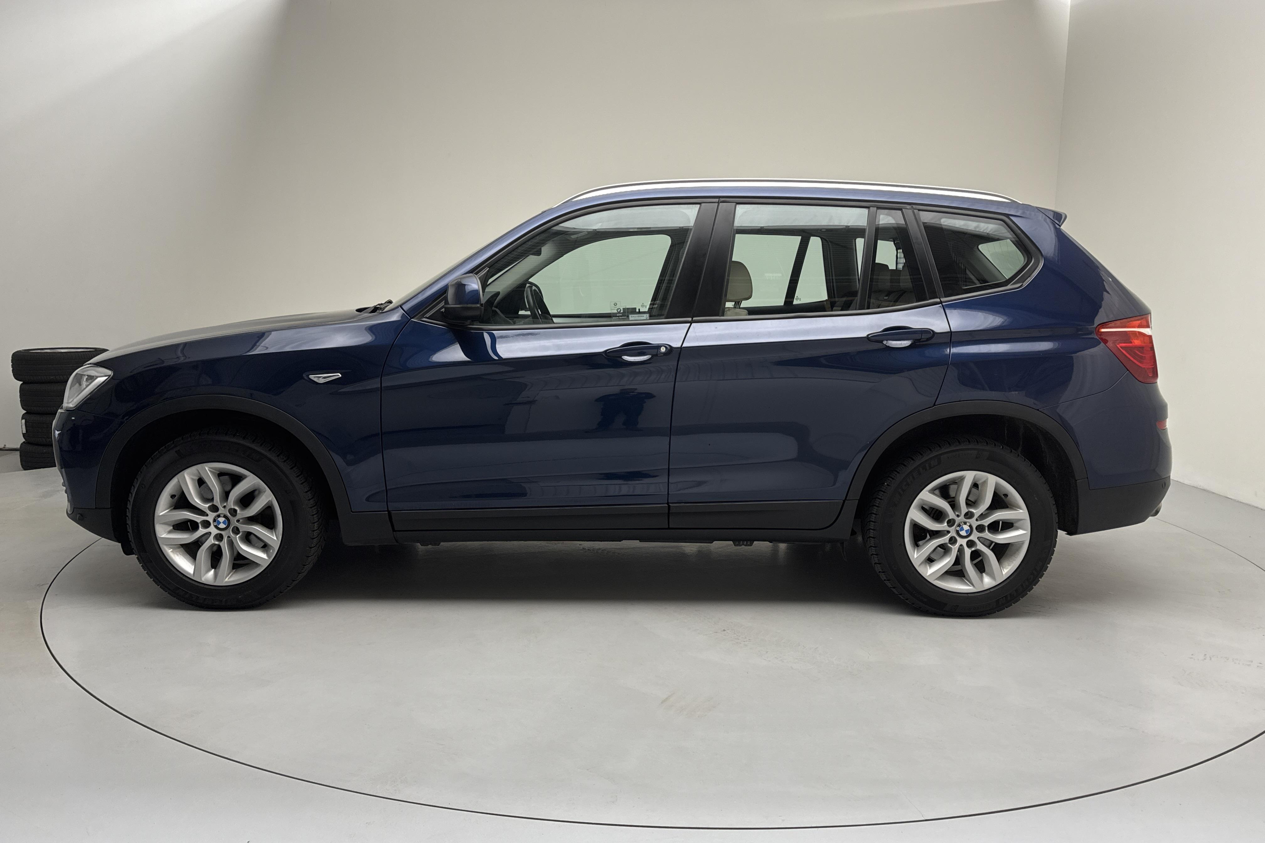 BMW X3 xDrive20d, F25 (190hk) - 171 740 km - Automatic - blue - 2015