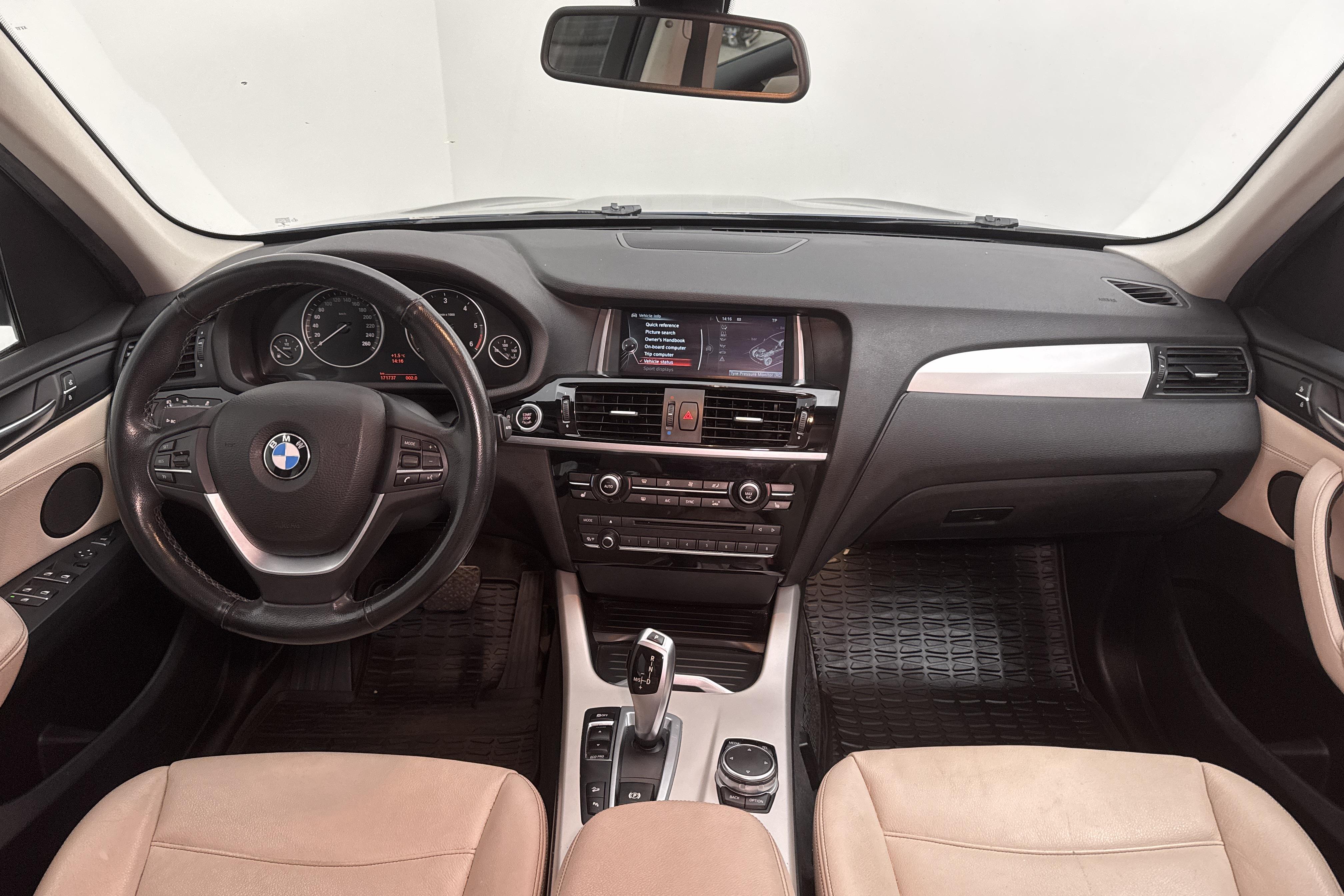 BMW X3 xDrive20d, F25 (190hk) - 171 740 km - Automatic - blue - 2015