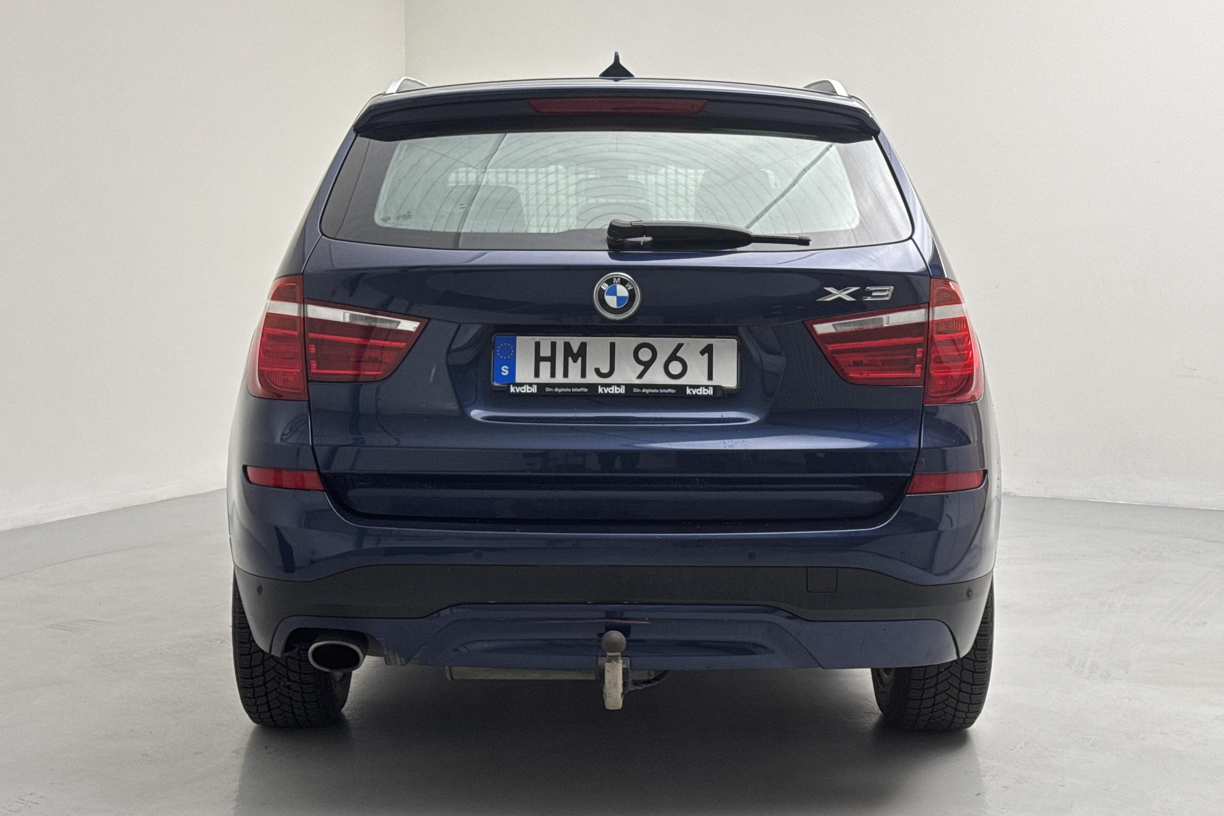 BMW X3 xDrive20d, F25 (190hk) - 171 740 km - Automatic - blue - 2015