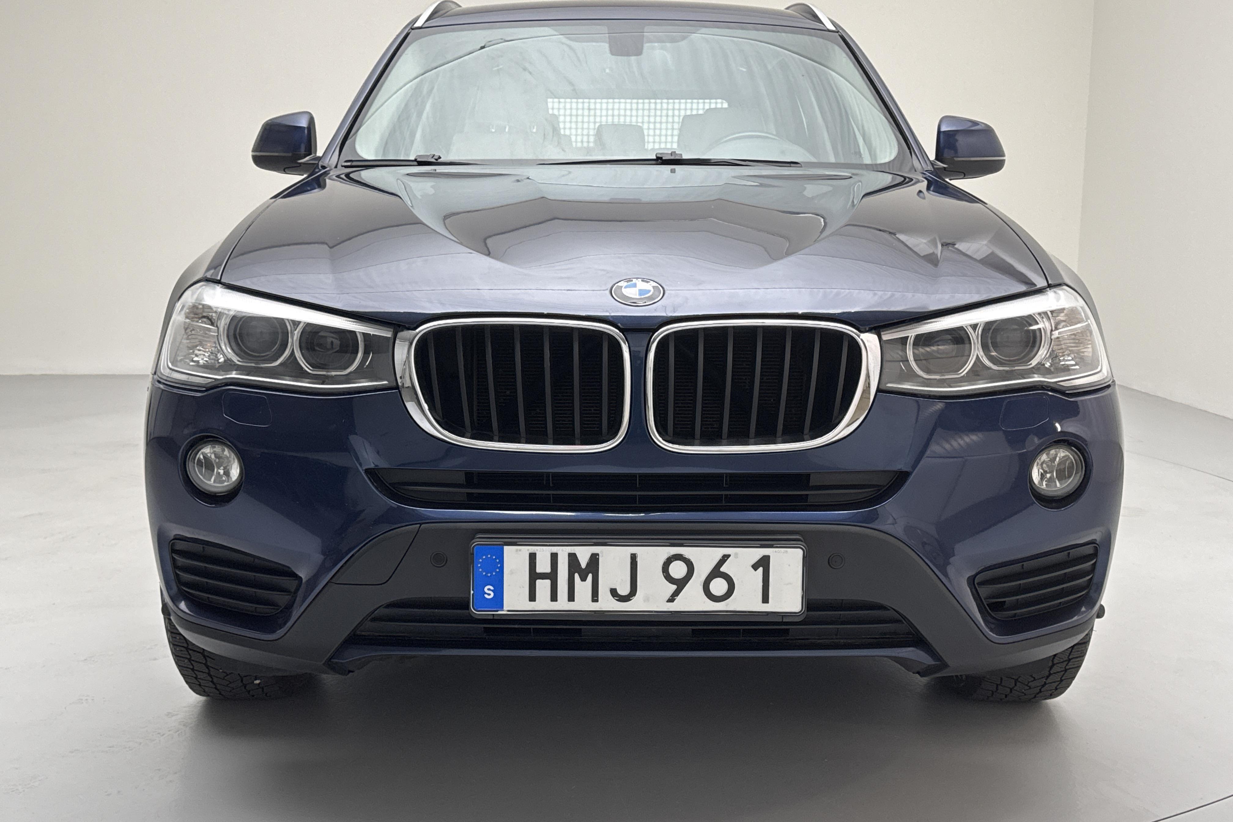 BMW X3 xDrive20d, F25 (190hk) - 171 740 km - Automatic - blue - 2015