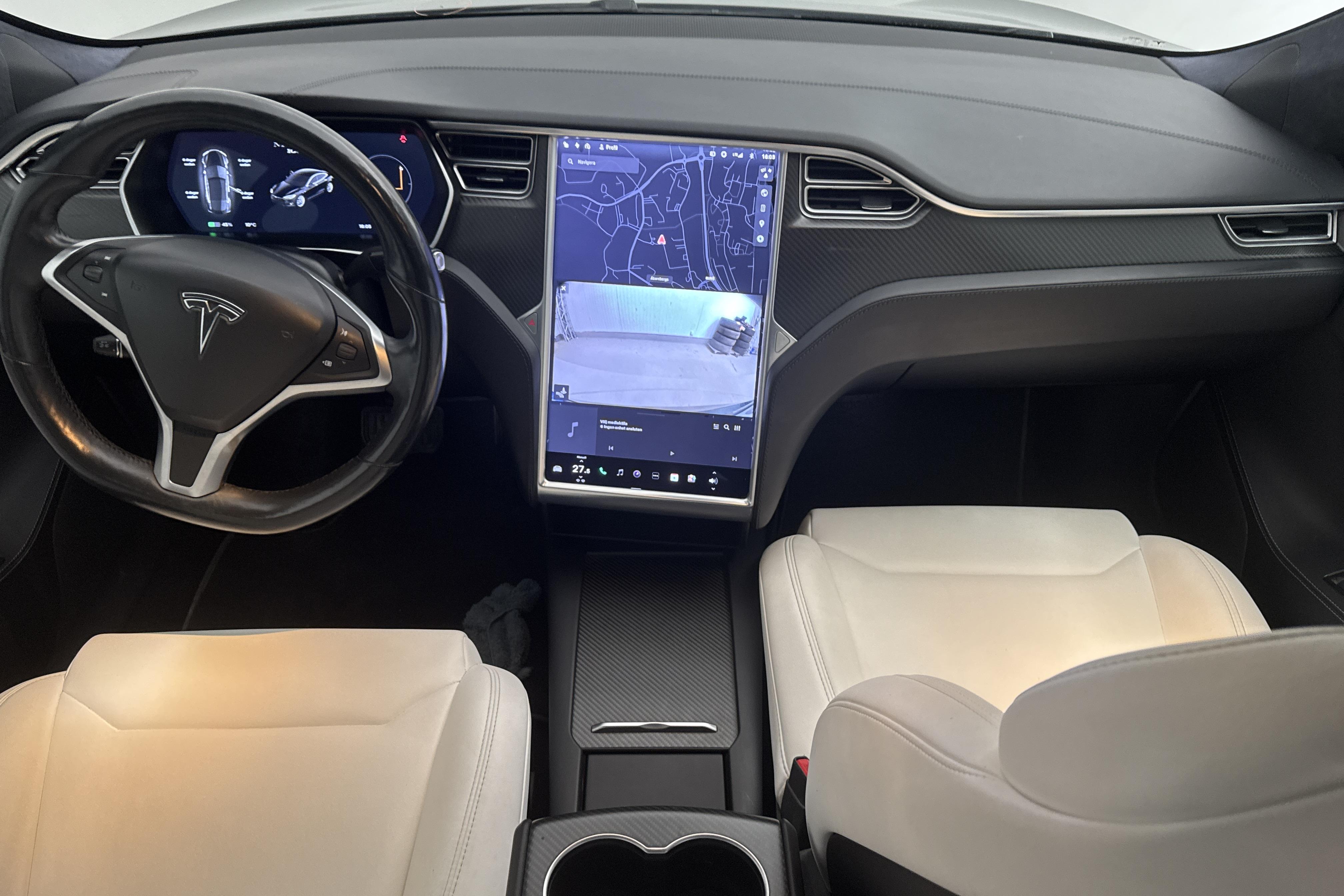 Tesla Model S 100D - 13 504 mil - Automat - svart - 2017