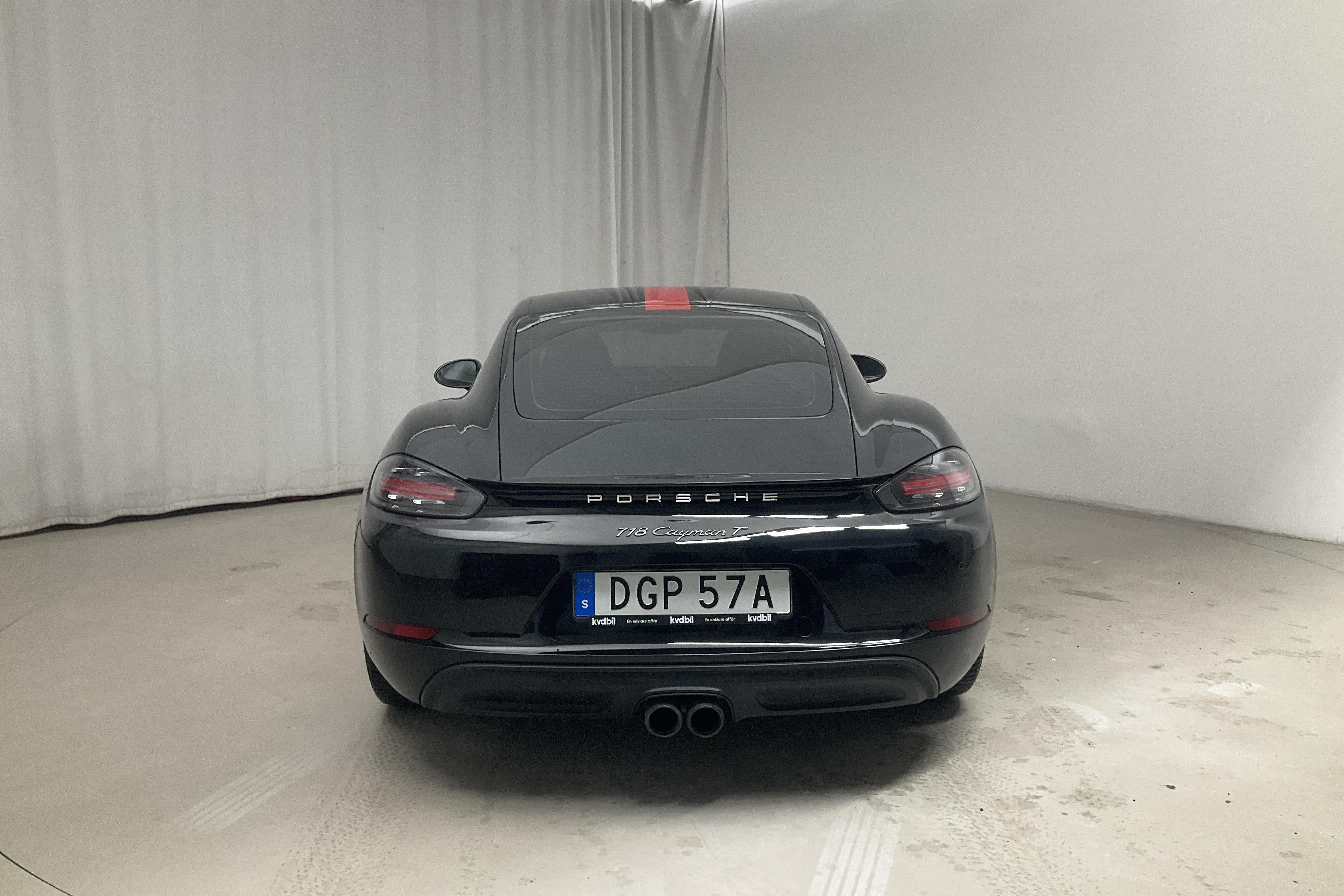 Porsche 718 Cayman T (300hk) - 26 040 km - Automatic - black - 2019