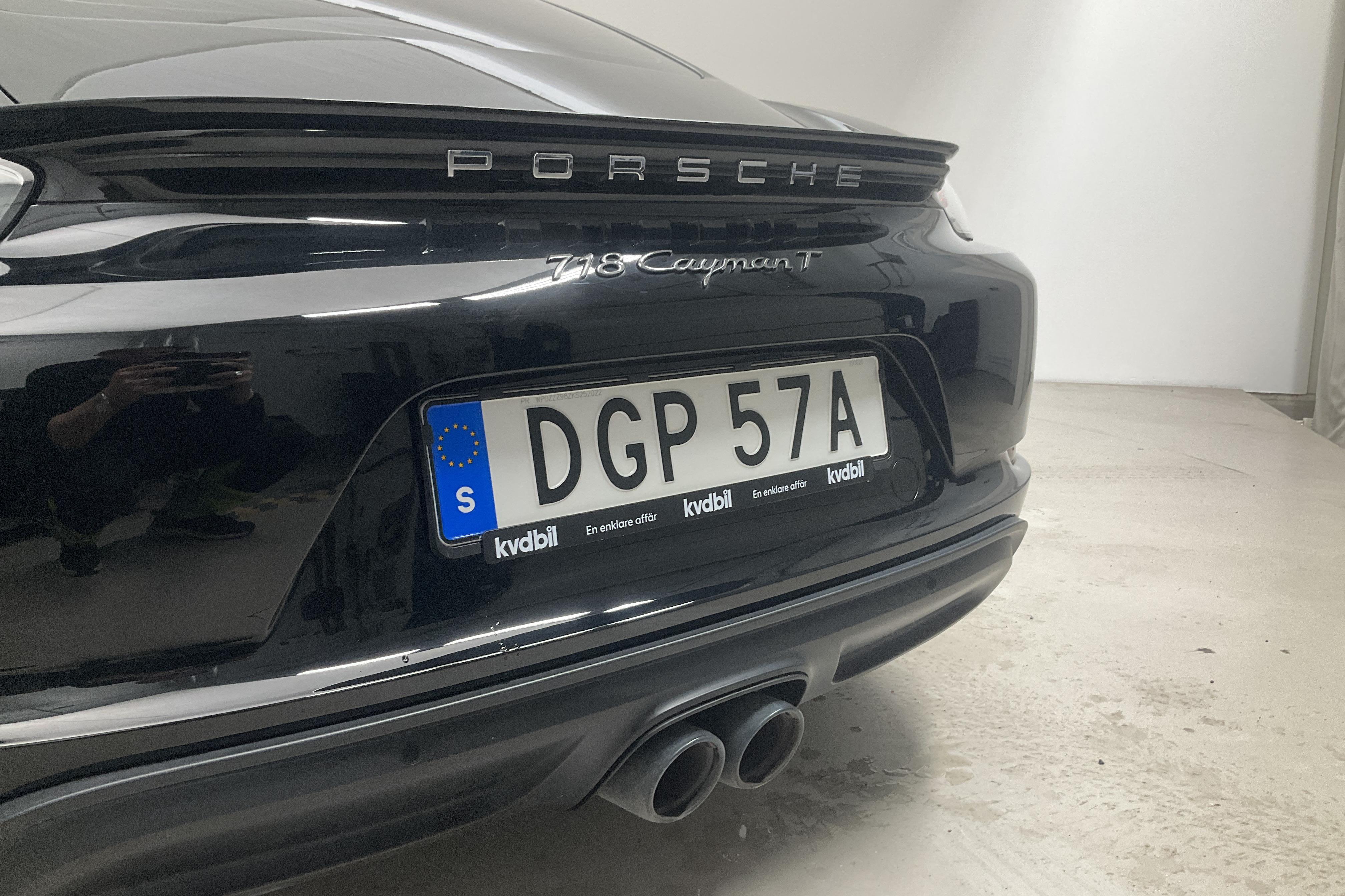 Porsche 718 Cayman T (300hk) - 26 040 km - Automatic - black - 2019