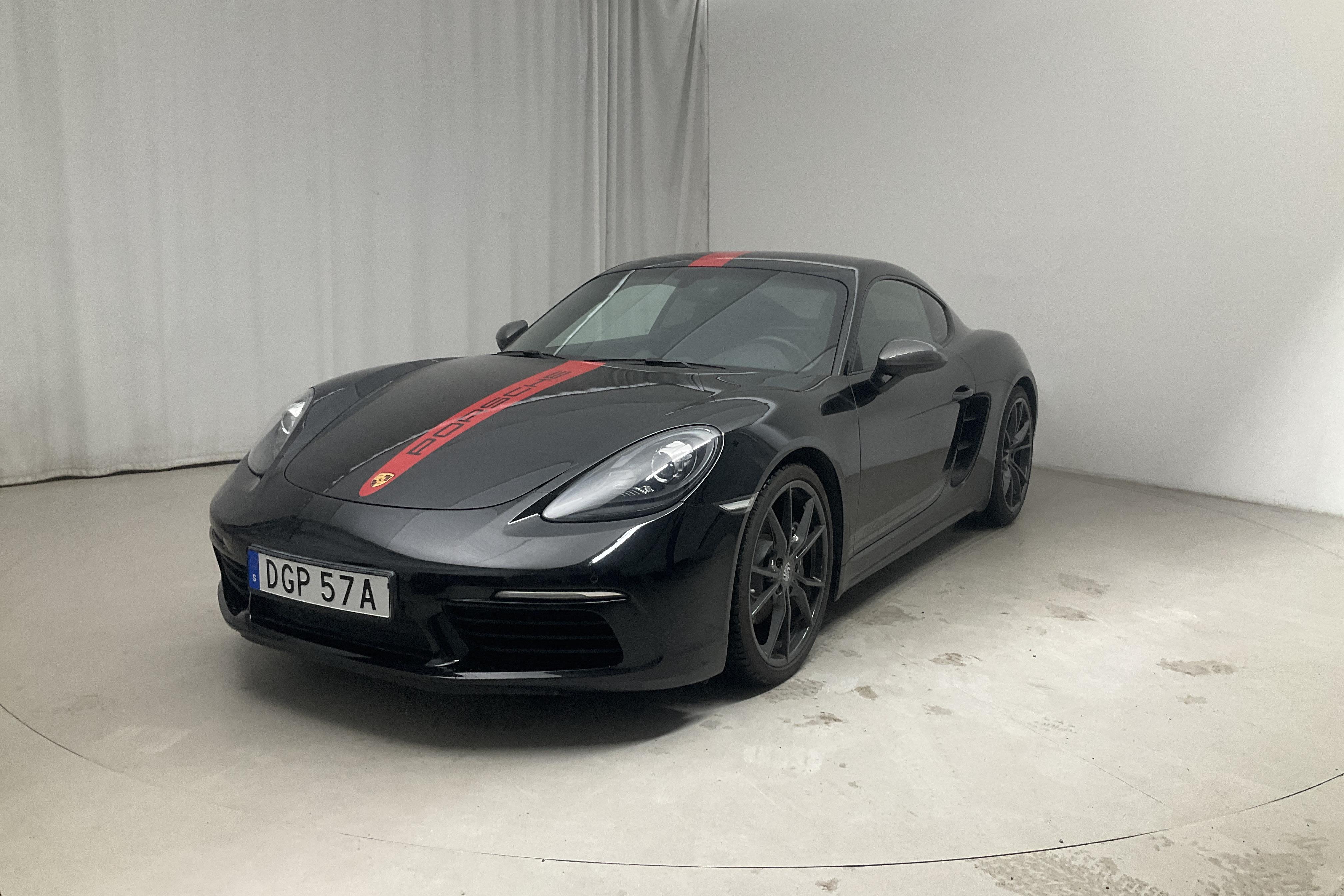 Porsche 718 Cayman T (300hk) - 26 040 km - Automatic - black - 2019