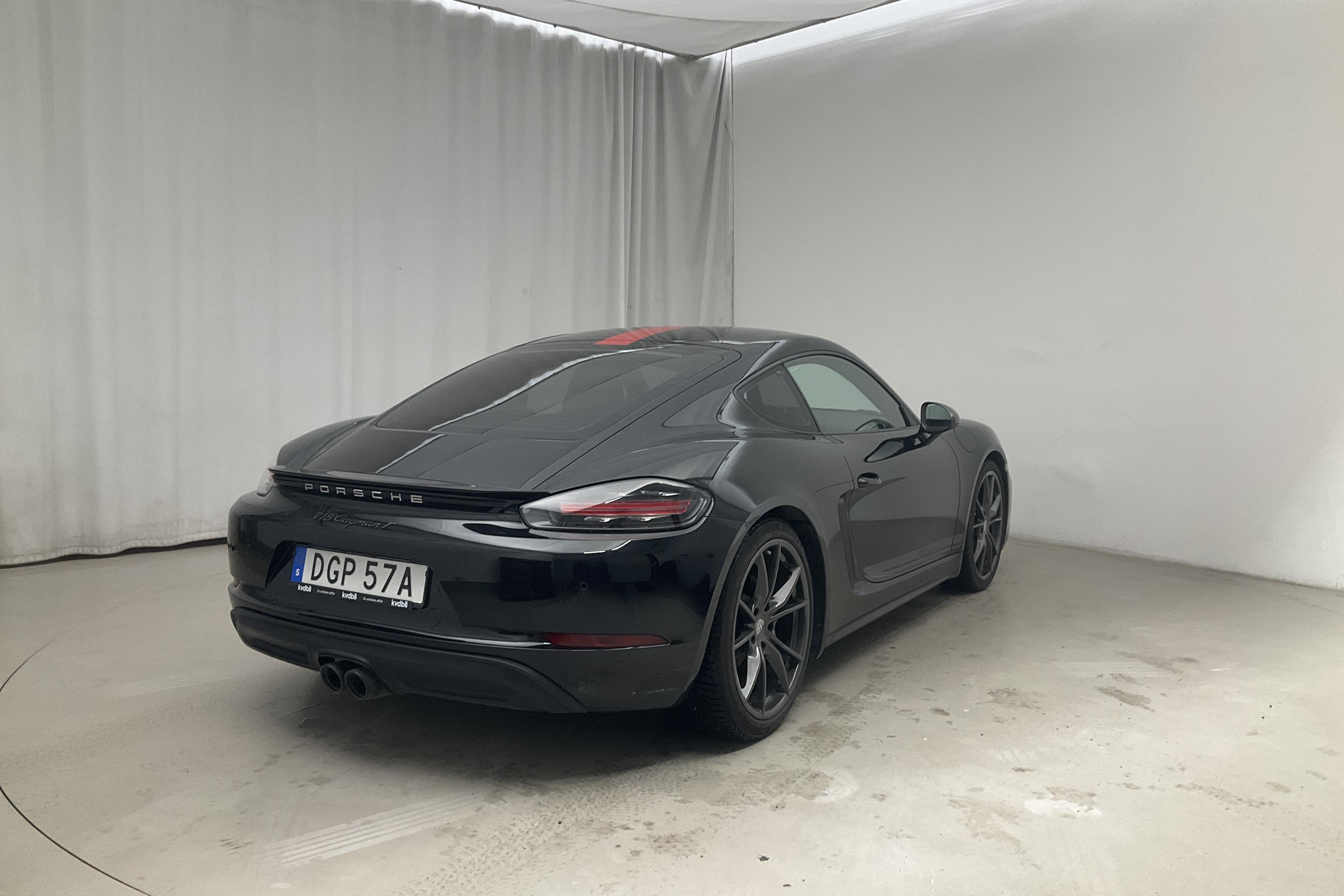 Porsche 718 Cayman T (300hk) - 26 040 km - Automatic - black - 2019