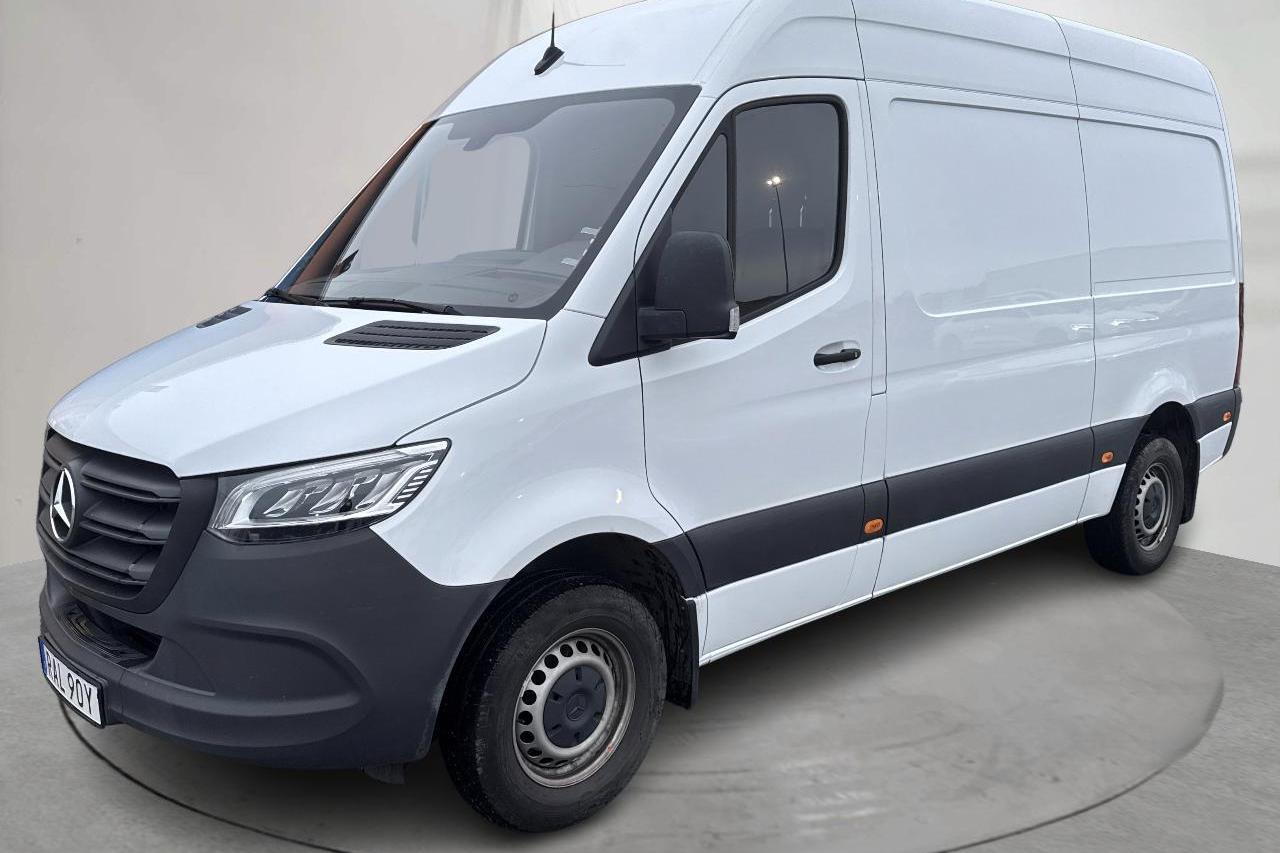 Mercedes Sprinter 317 CDI Skåp RWD (170hk) - 5 480 mil - Automat - vit - 2023