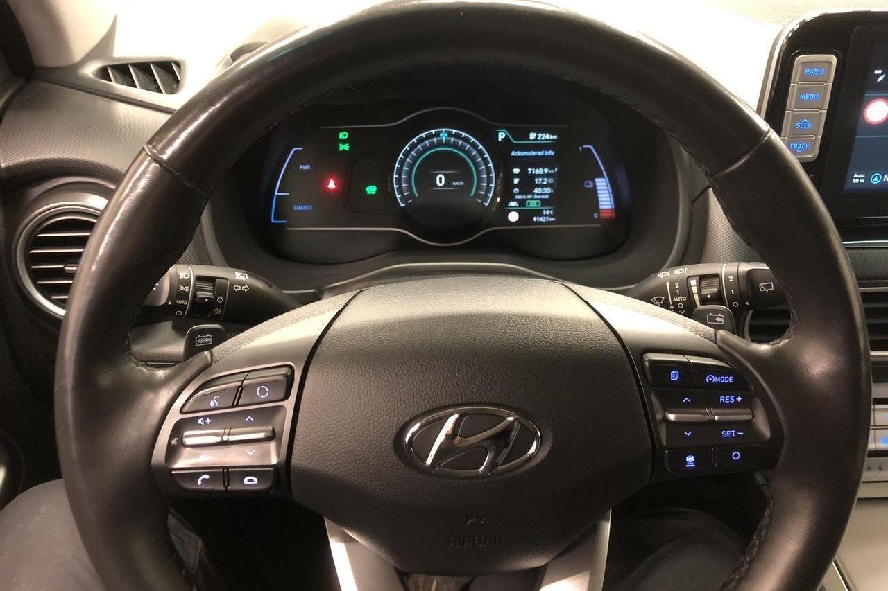 Hyundai Kona Electric Long Range 64kWh (204hk) - 91 430 km - Automaatne - 2019