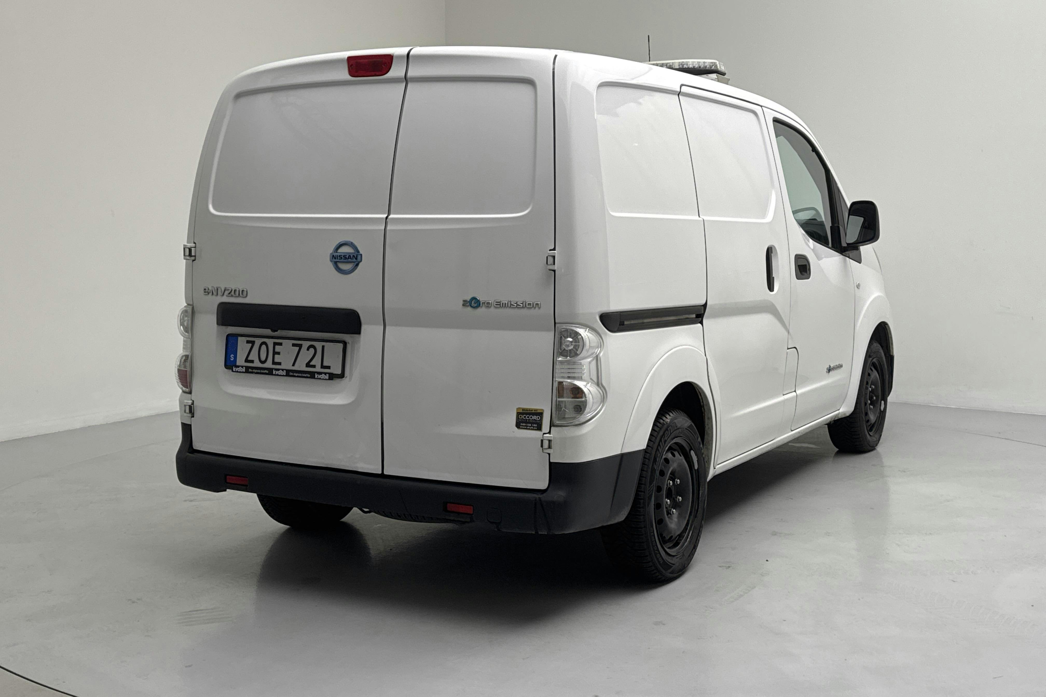 Nissan e-NV200 40,0 kWh (109hk) - 115 560 km - Automatyczna - biały - 2019