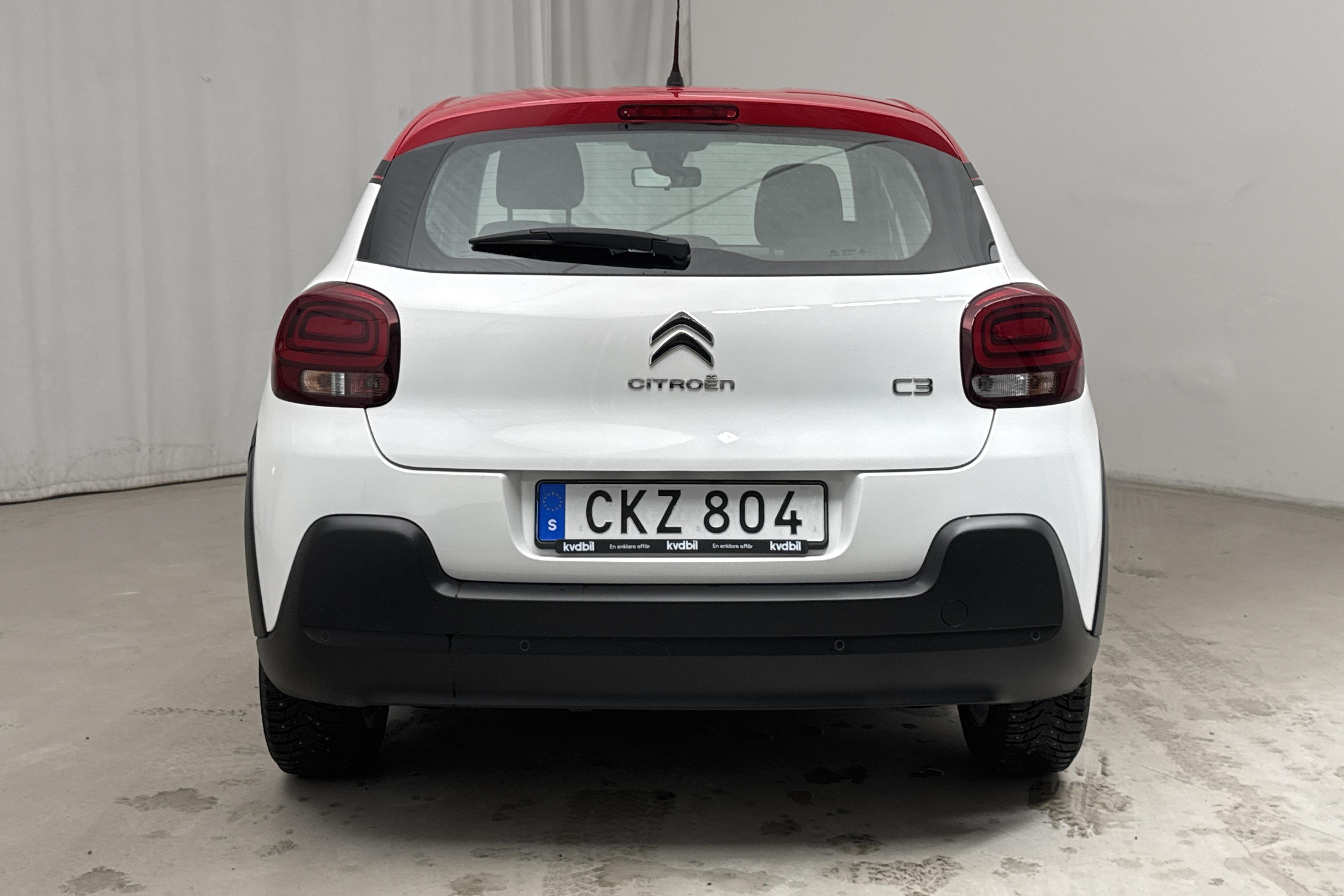 Citroen C3 PureTech (110hk) - 62 020 km - Automatyczna - biały - 2018